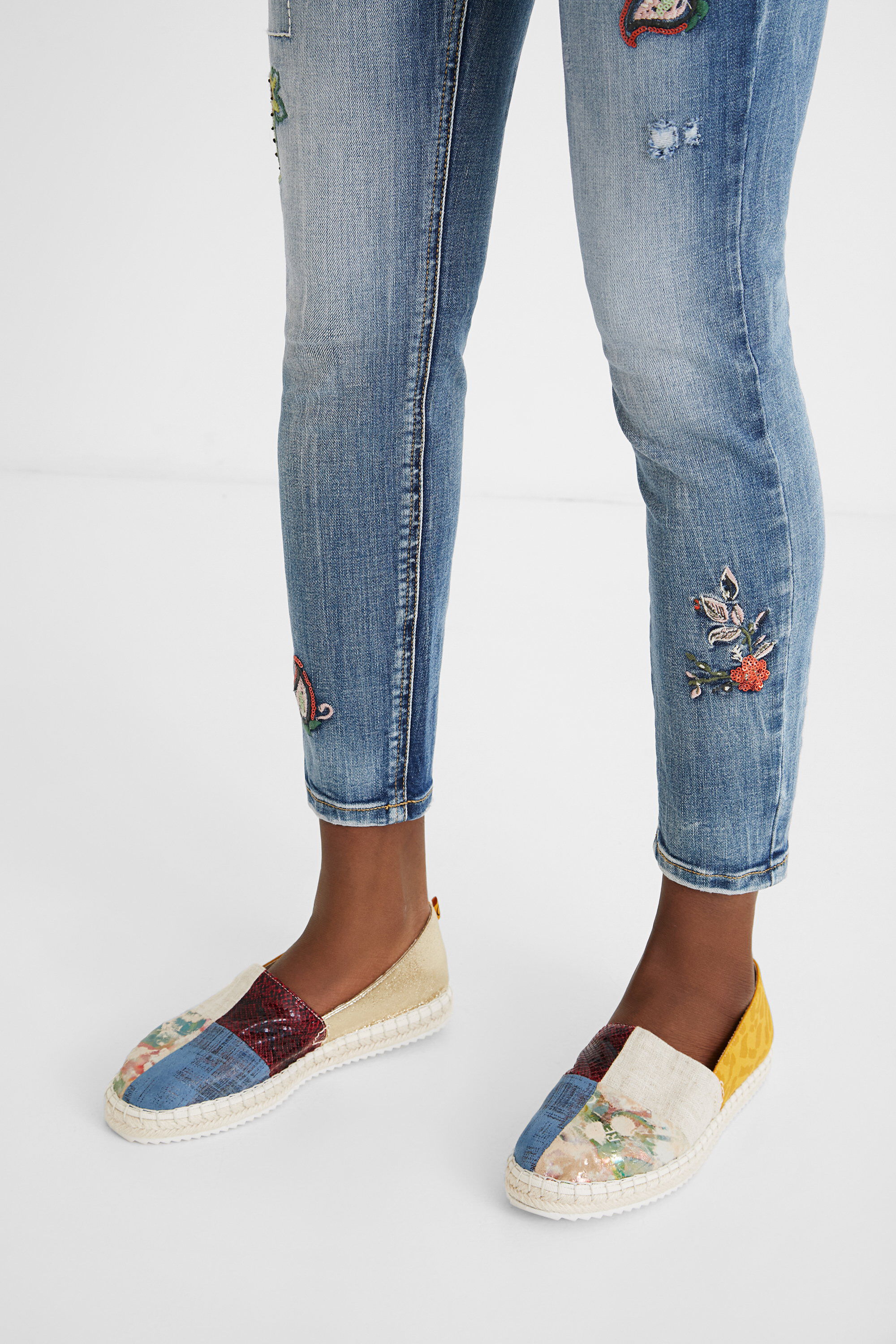 Zapatillas alpargatas patch