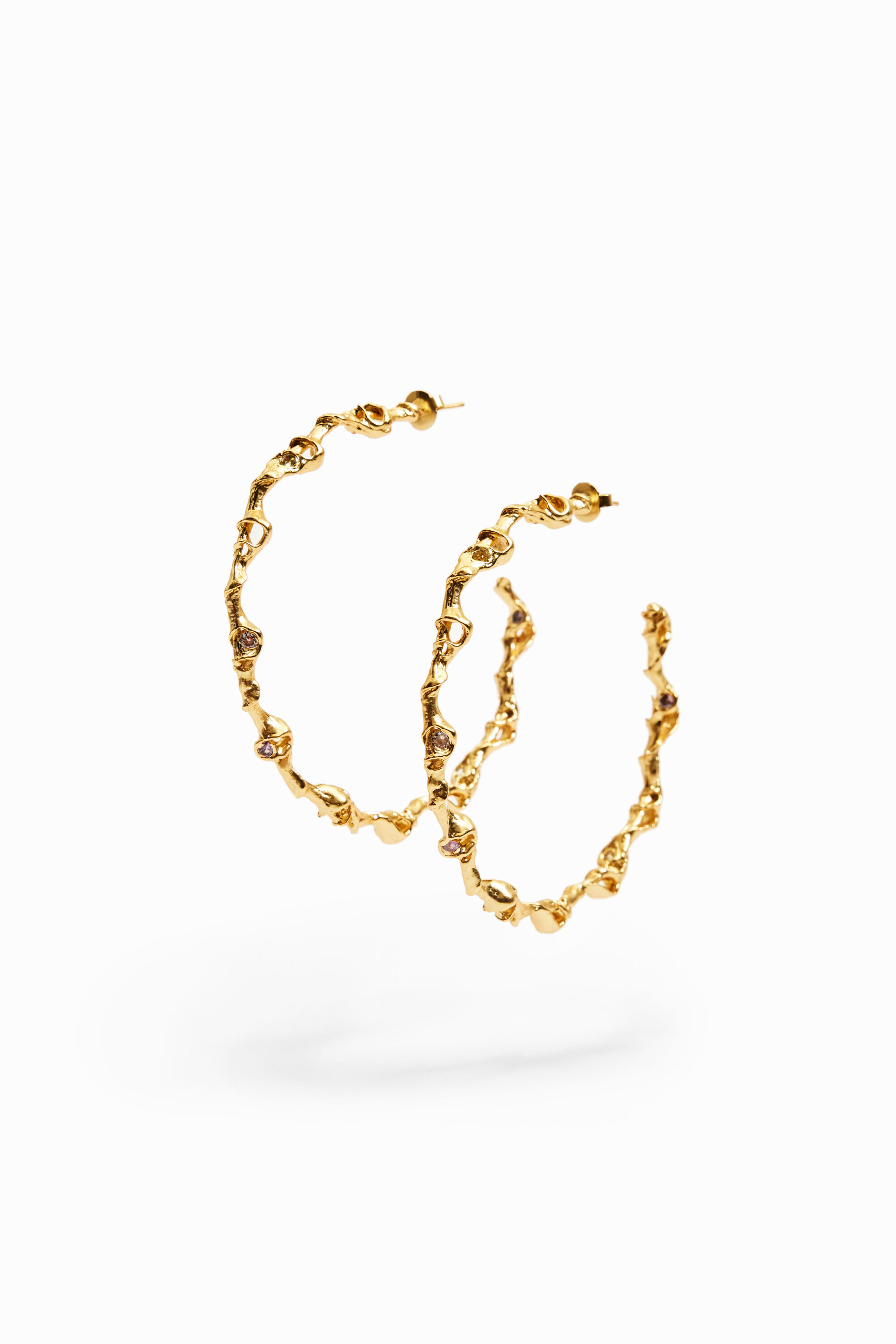 Aros XL ba&ntilde;o oro Zalio
