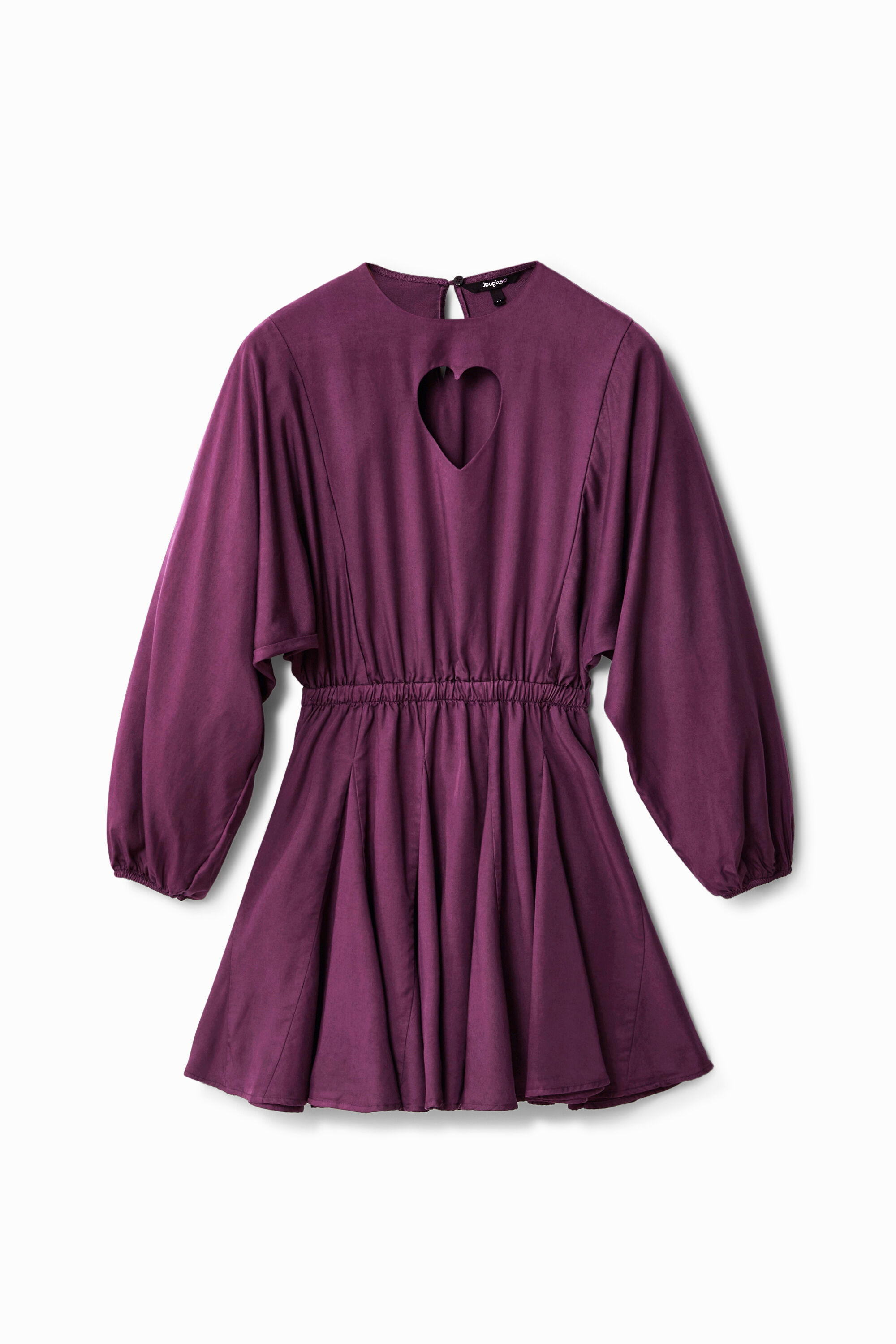 Vestido corto coraz&oacute;n