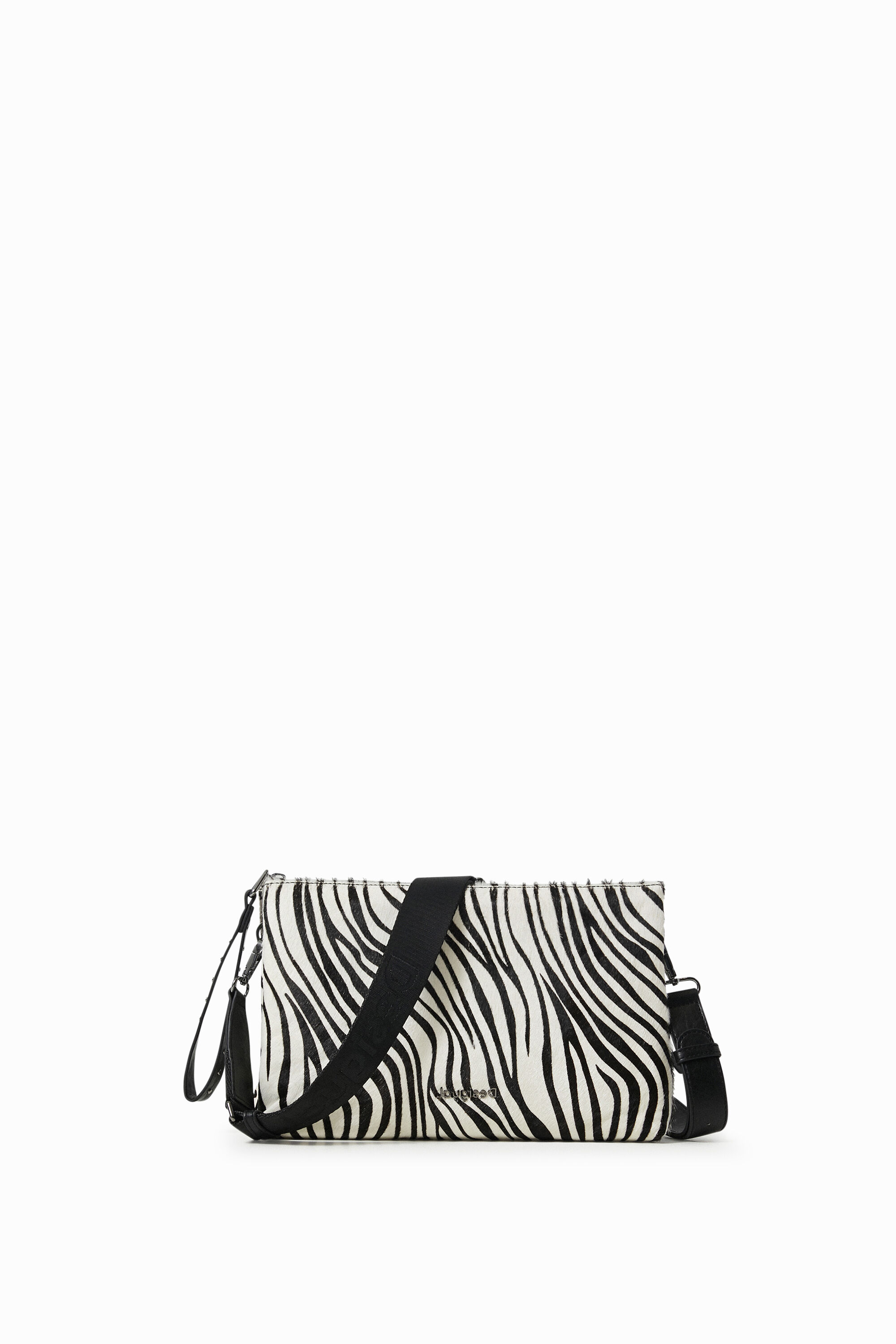 Bolso bandolera piel animal print
