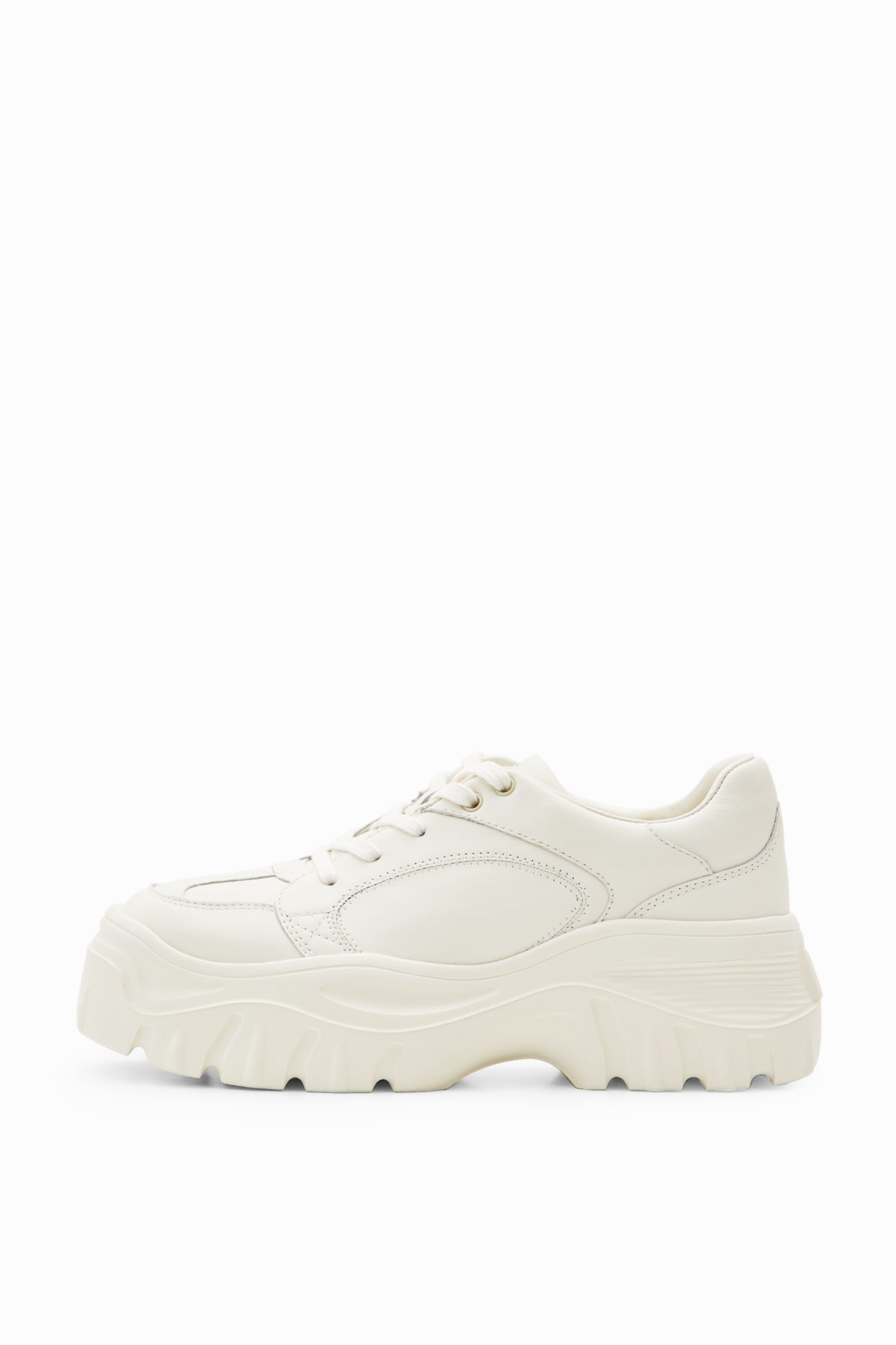 Sneakers chunky piel
