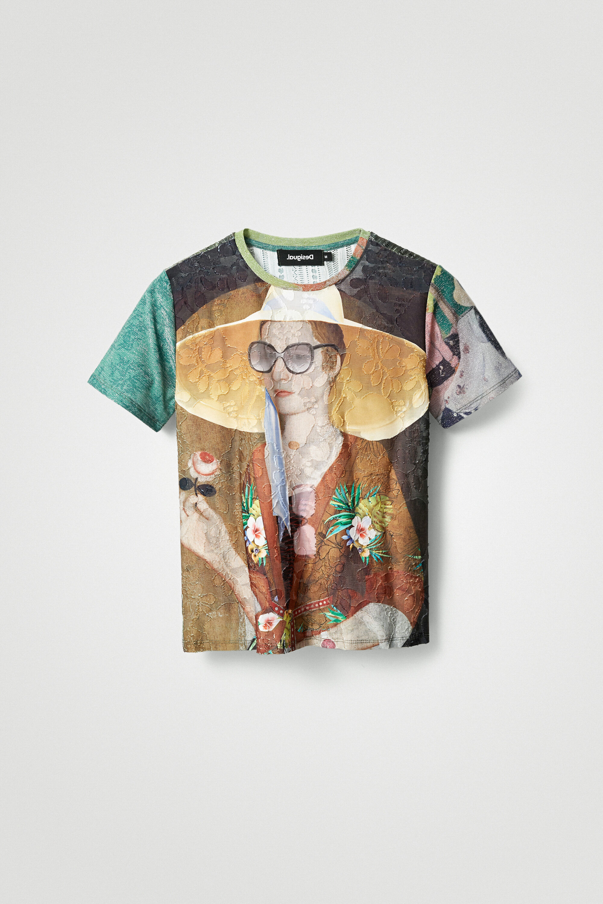 Camiseta retrato obra de arte