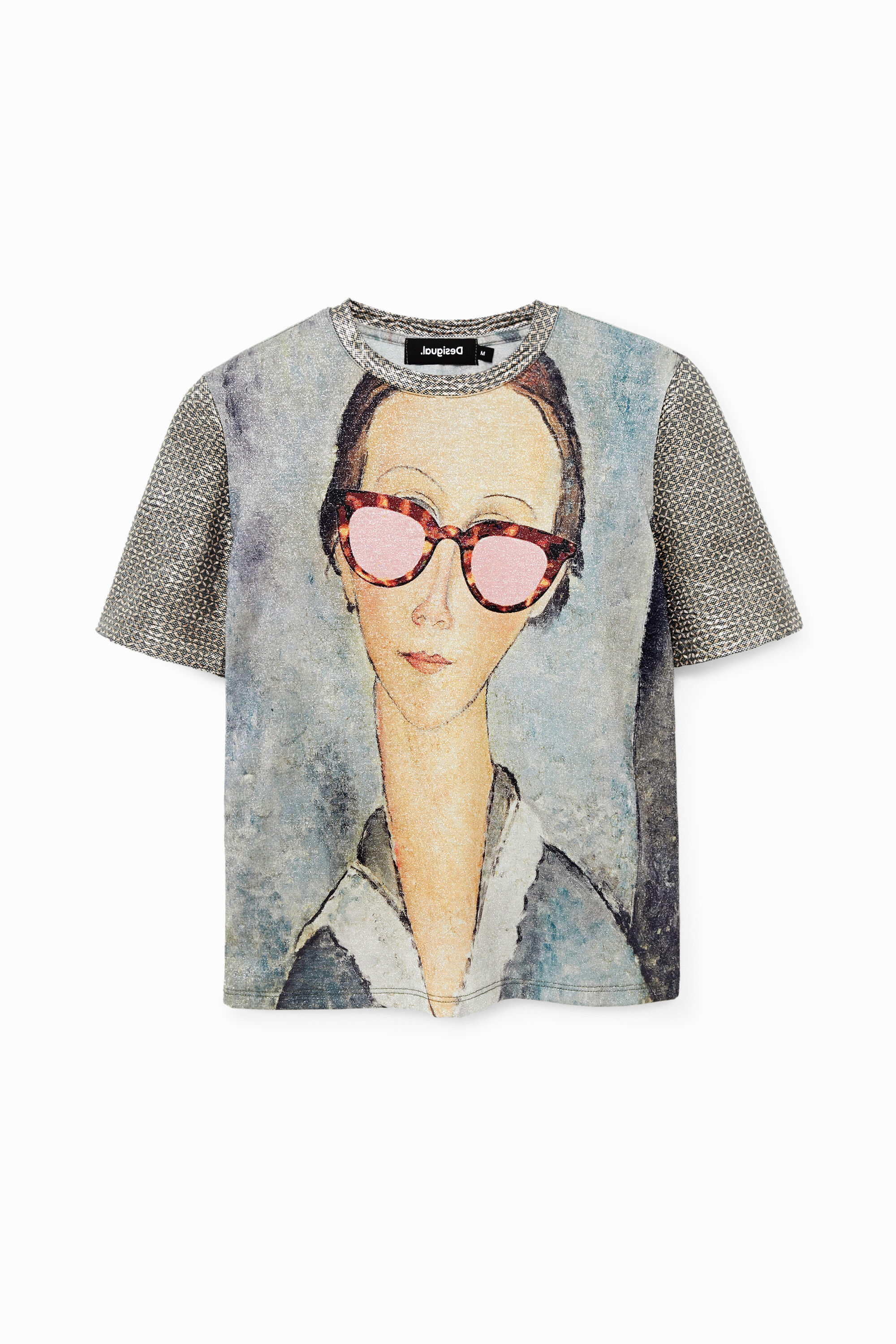 Camiseta retrato obra de arte