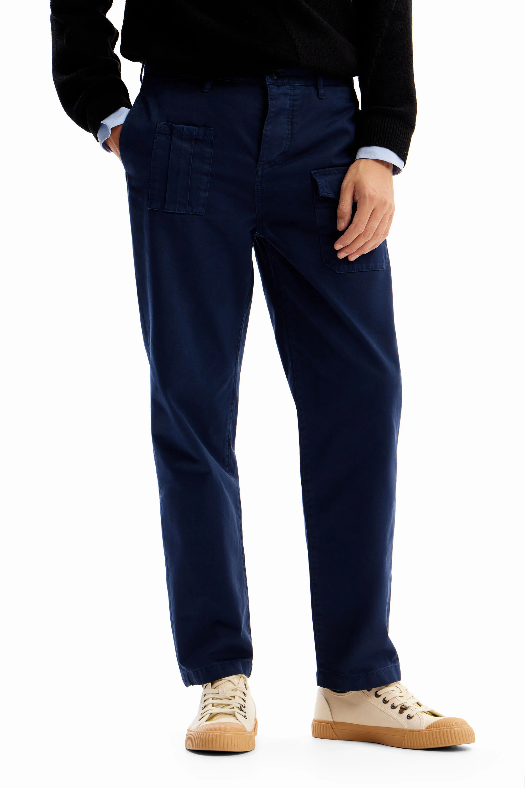 Pantal&oacute;n recto cargo
