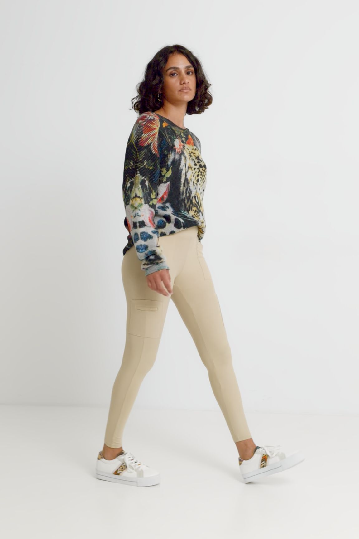 Legging slim militar