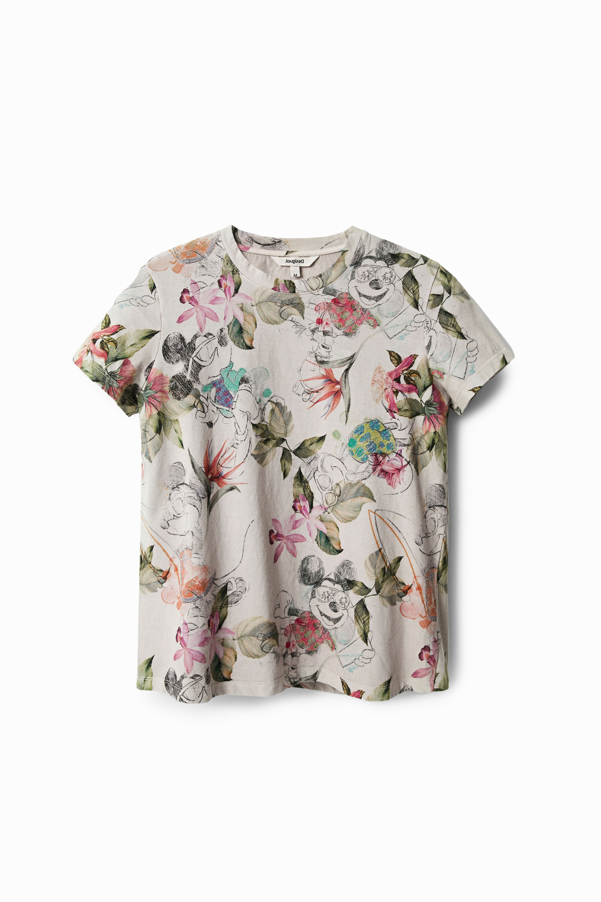 Camiseta tropical Mickey Mouse