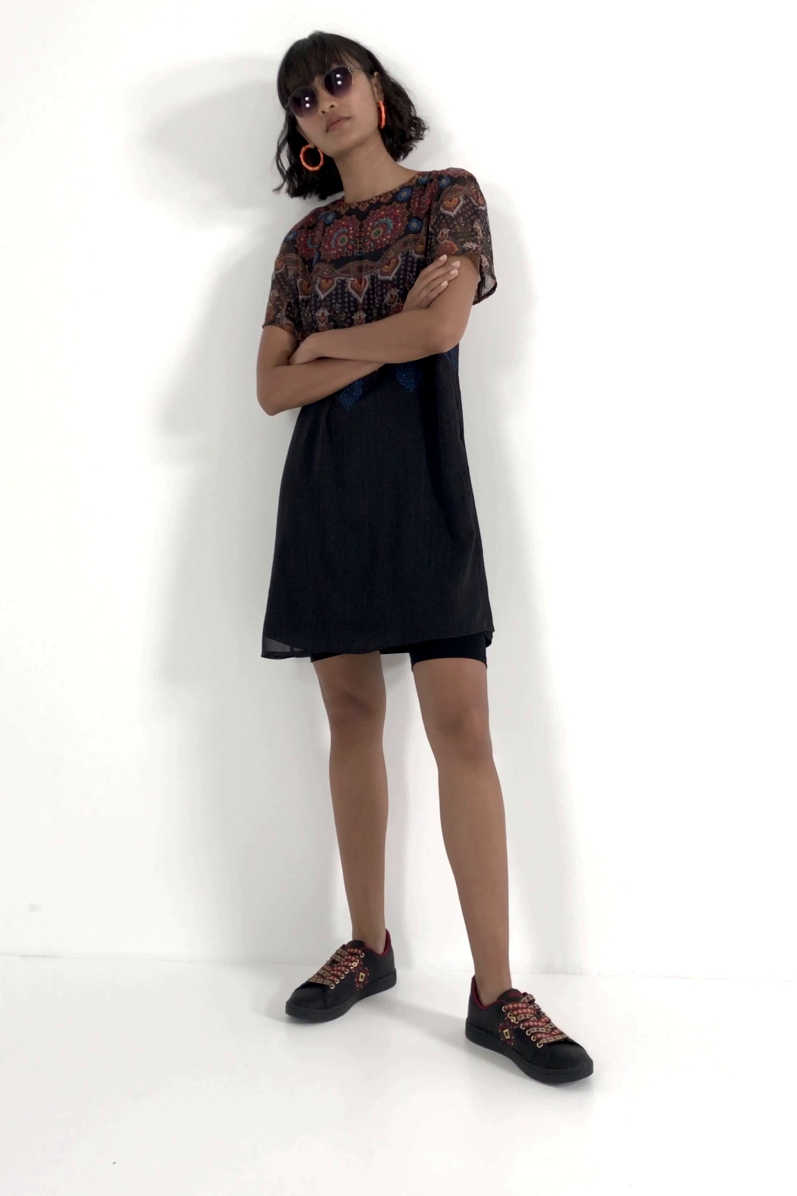 Vestido corto mandala
