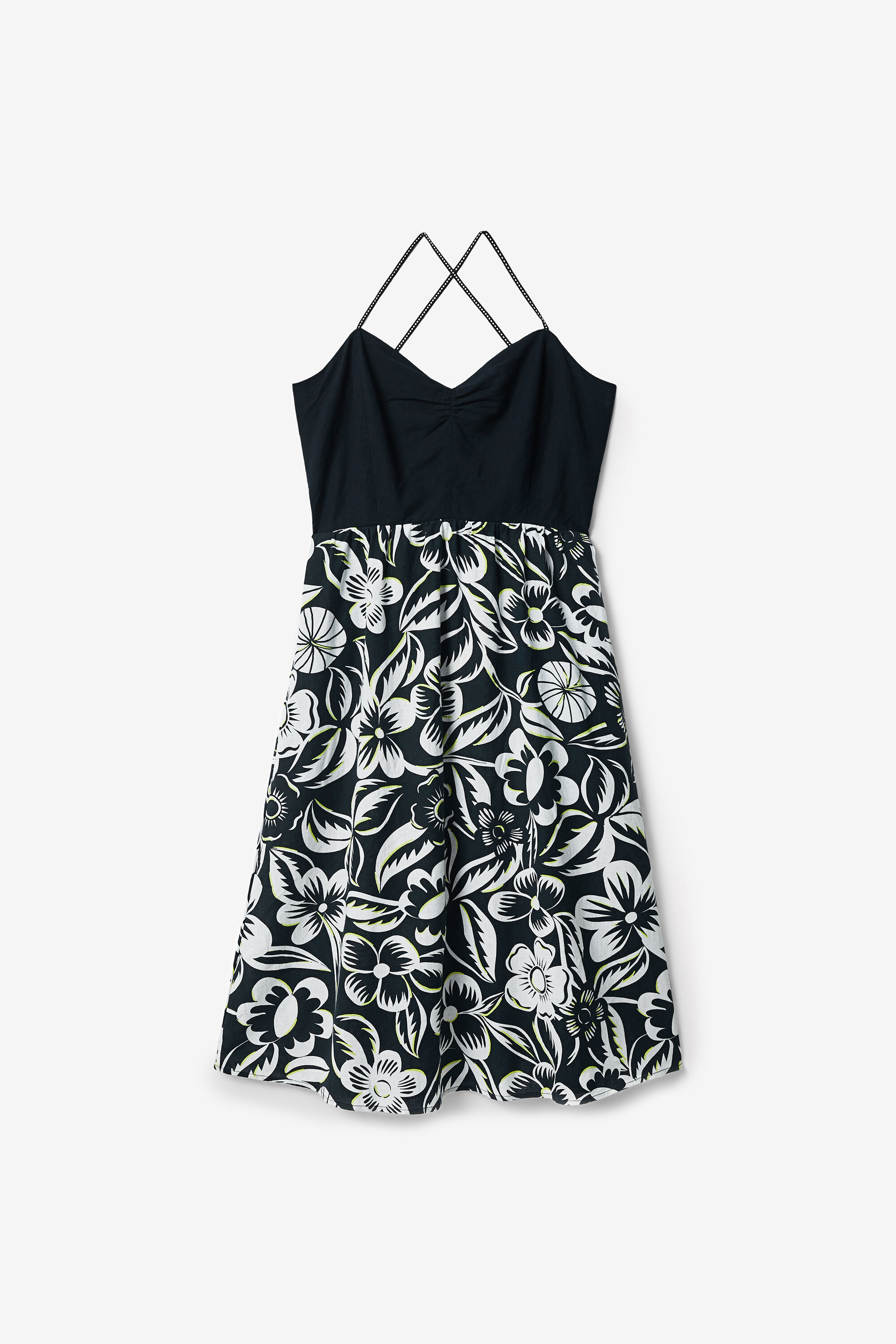 Vestido largo cors&eacute;