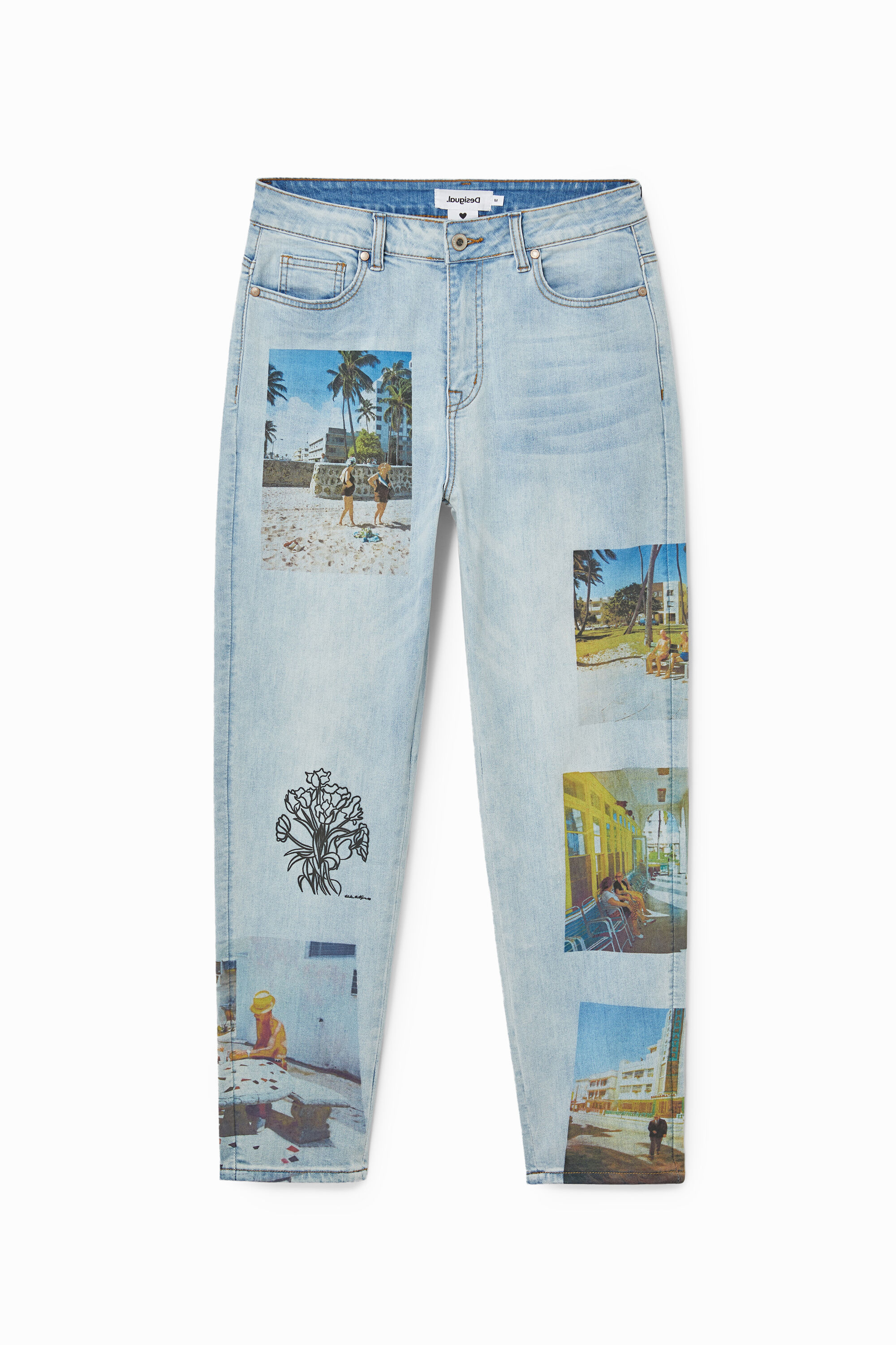 Jean unisex recto South Beach