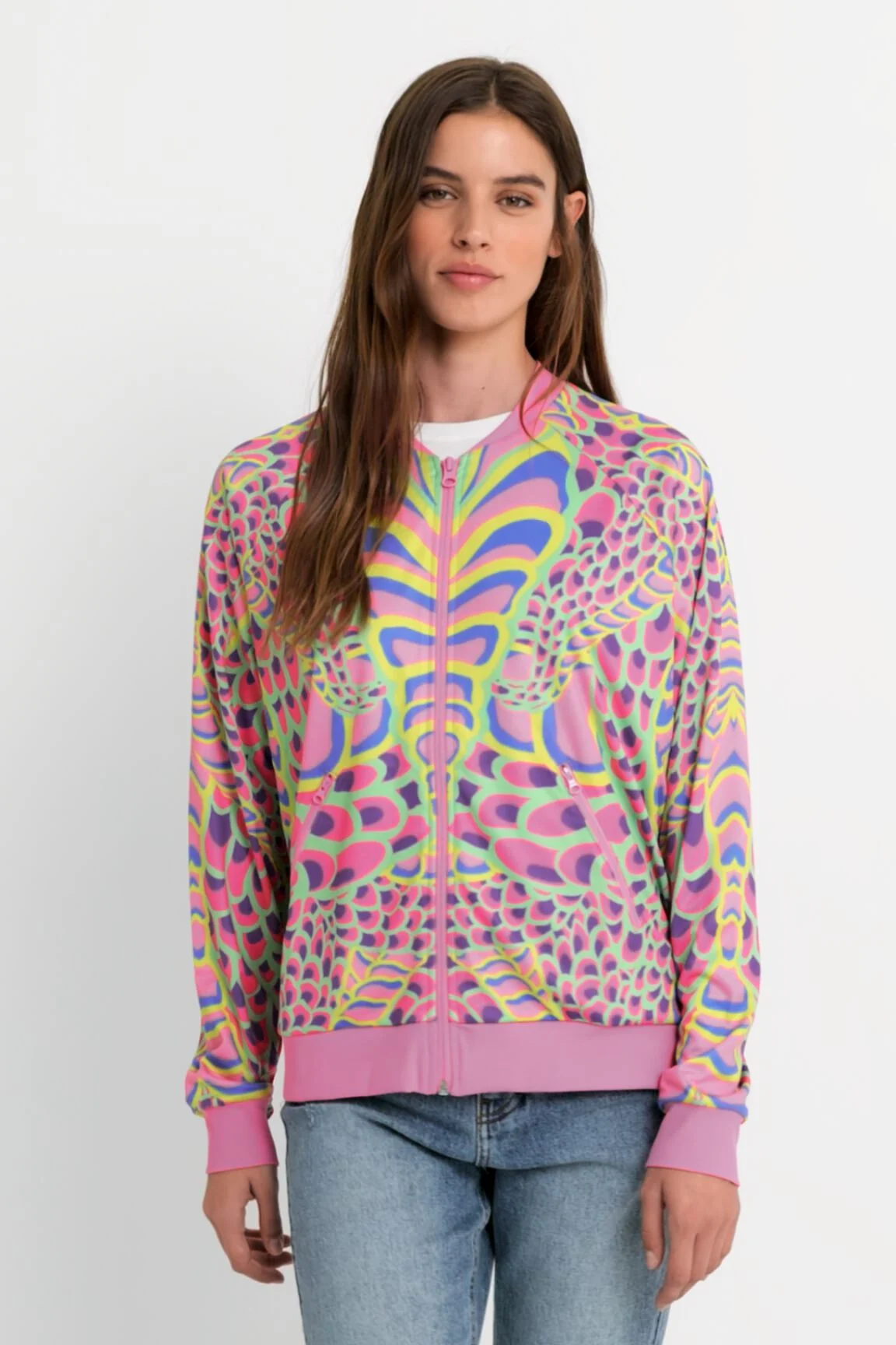 Chaqueta sudadera serpiente