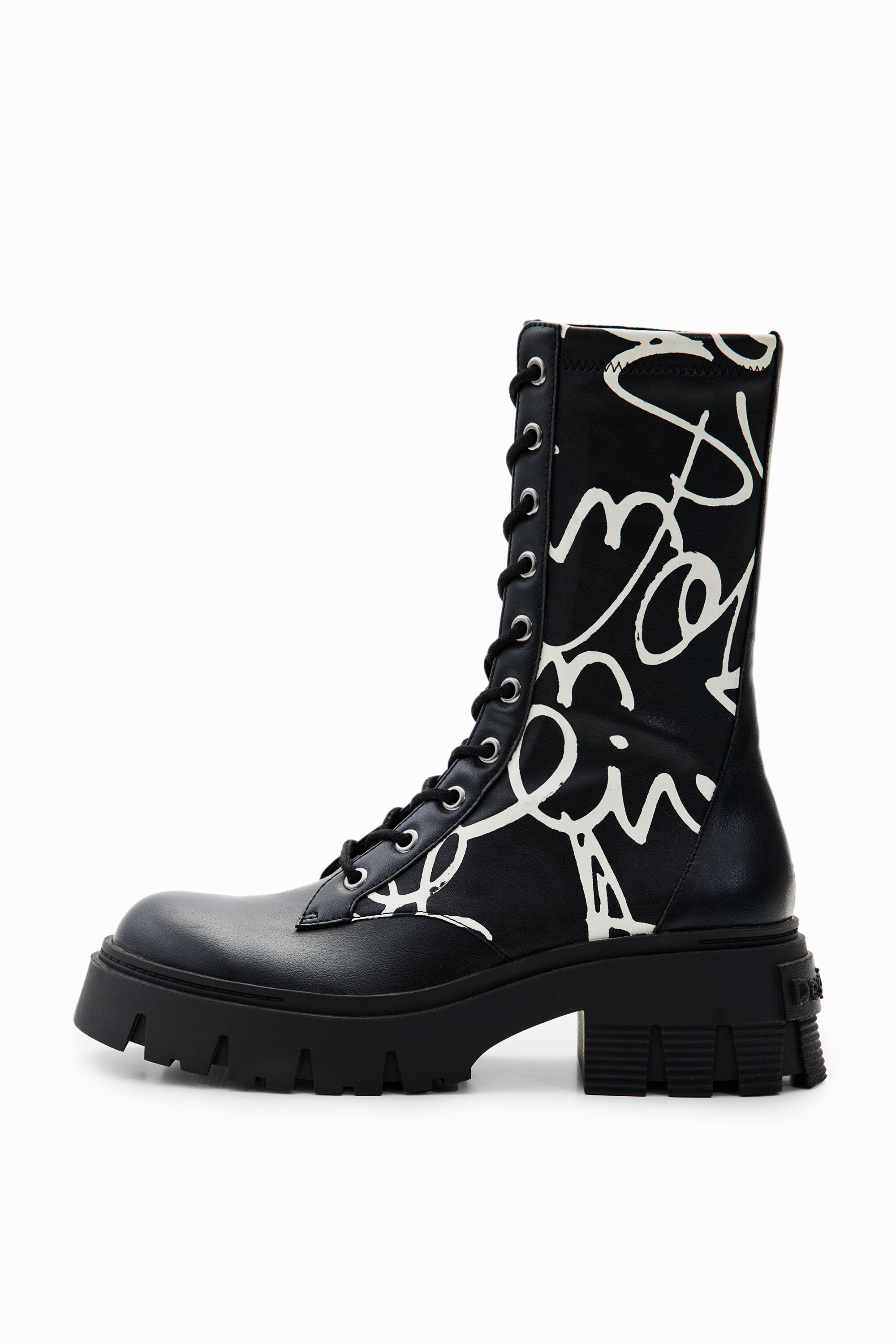 Botas altas track mensajes