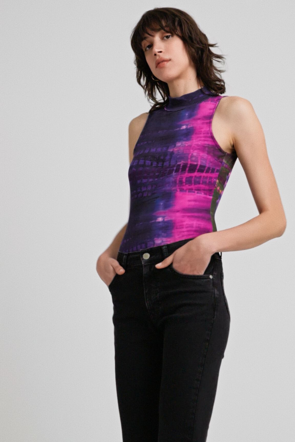 Body canal&eacute; tie-dye