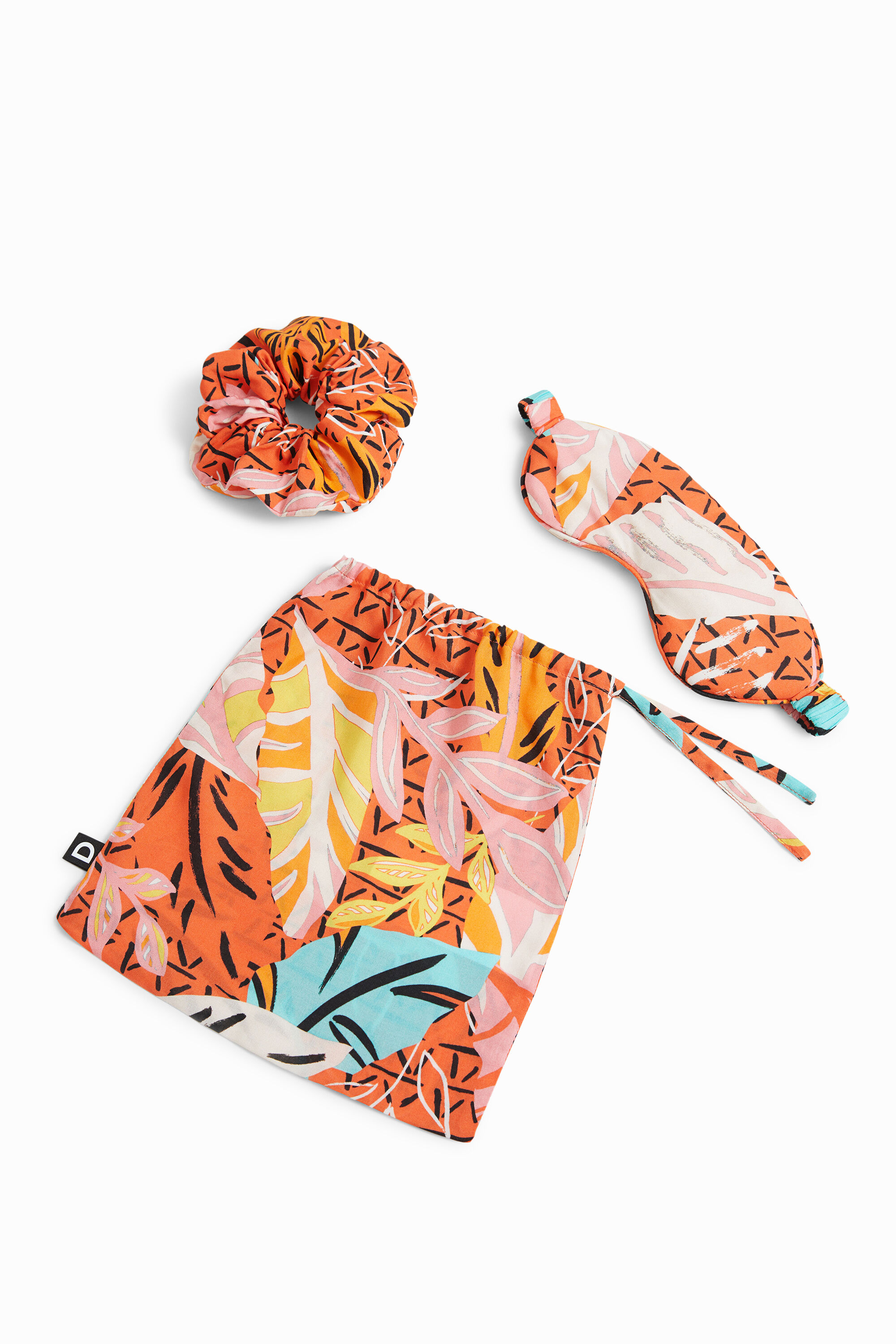 Pack coletero-antifaz estampado