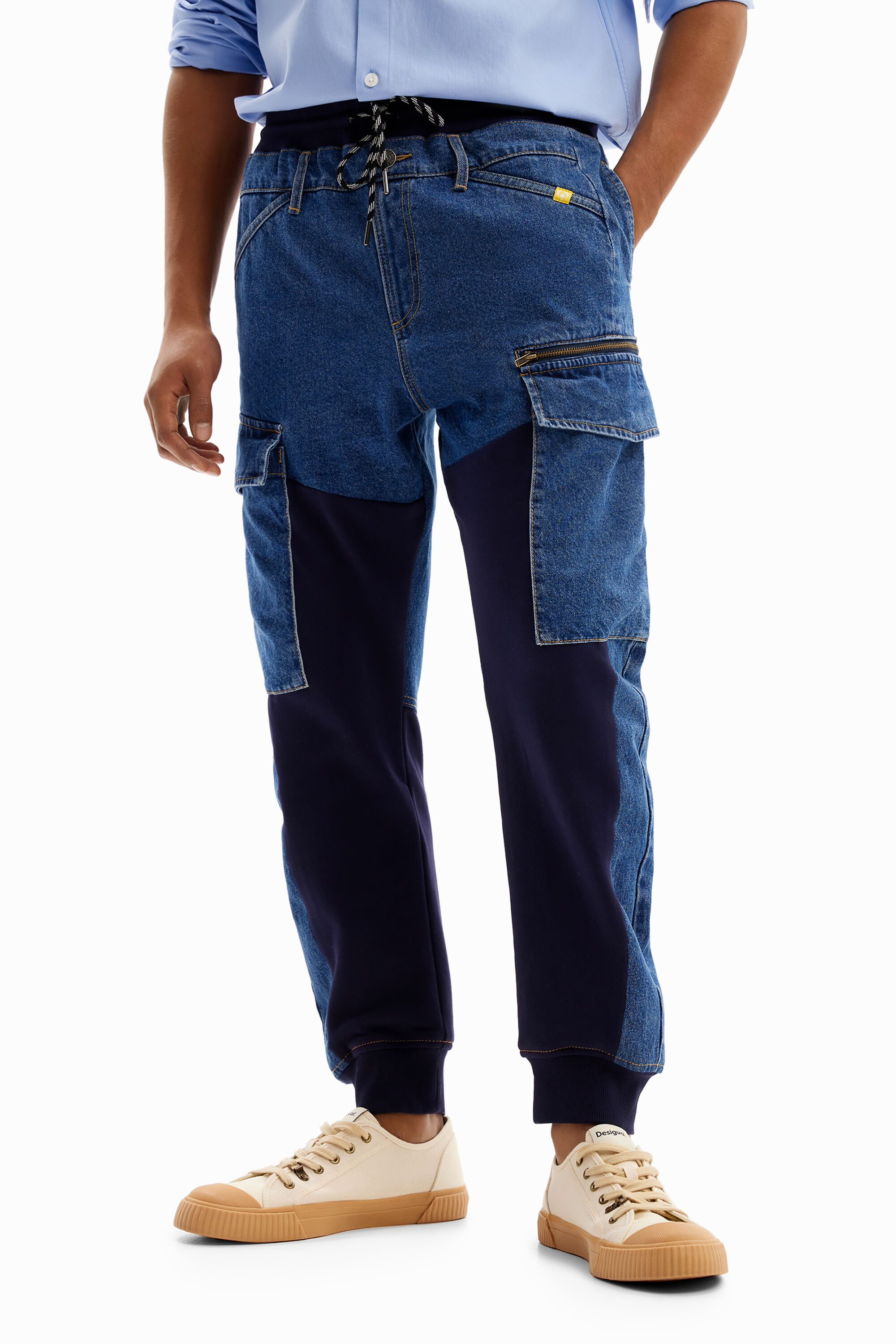 Vaqueros jogger h&iacute;bridos