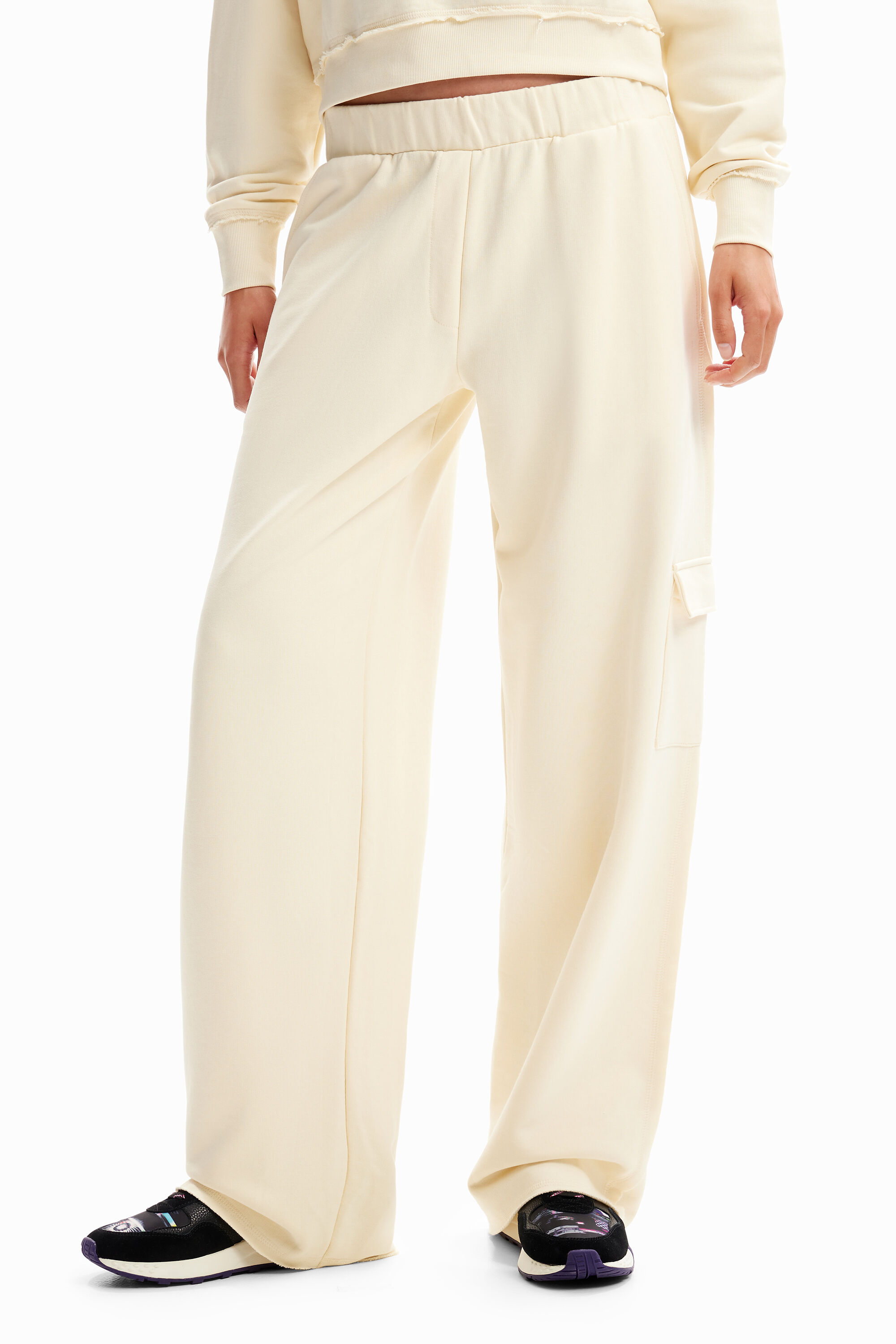 Pantal&oacute;n cargo Wide leg