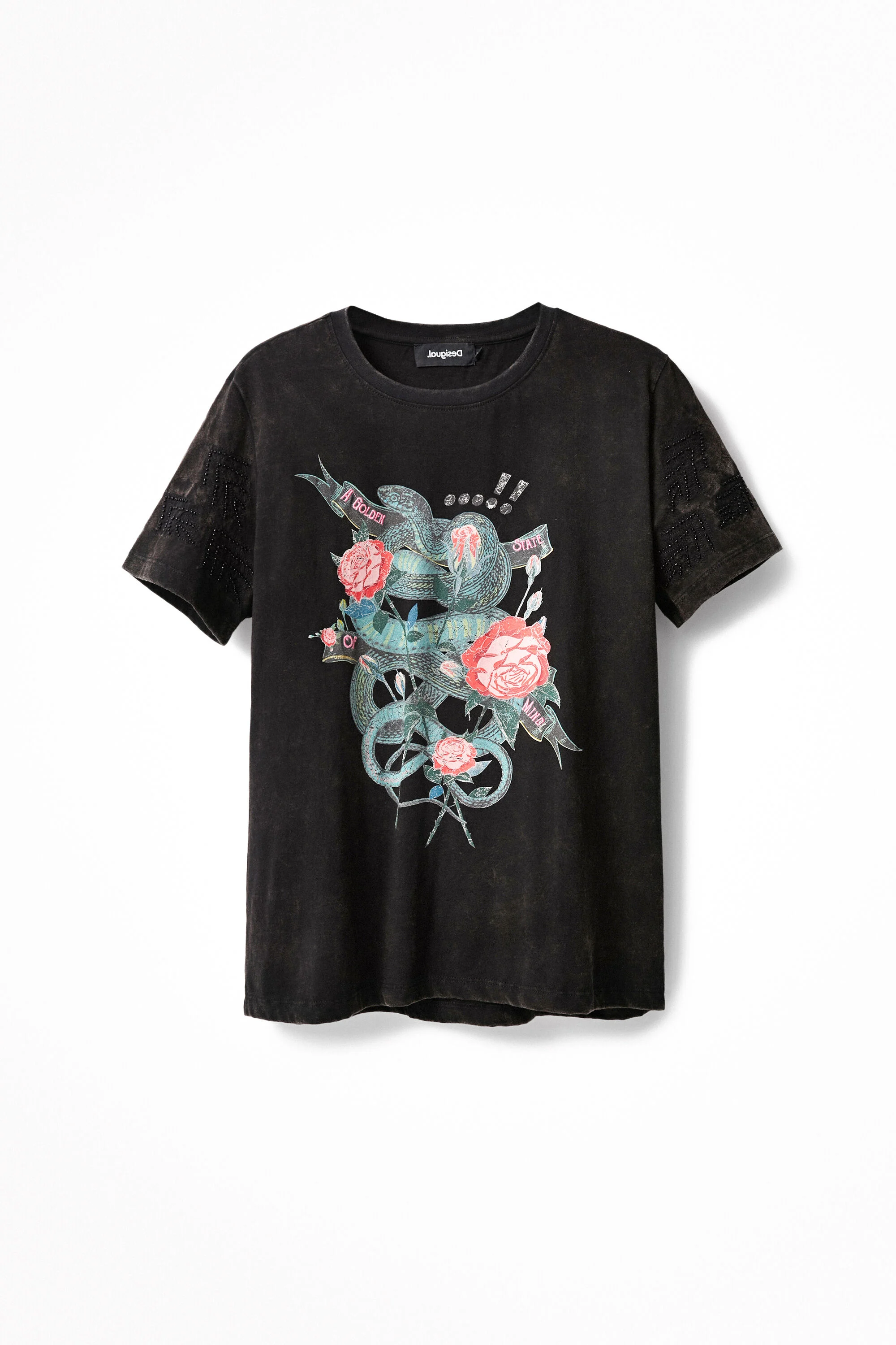 Camiseta arty serpiente