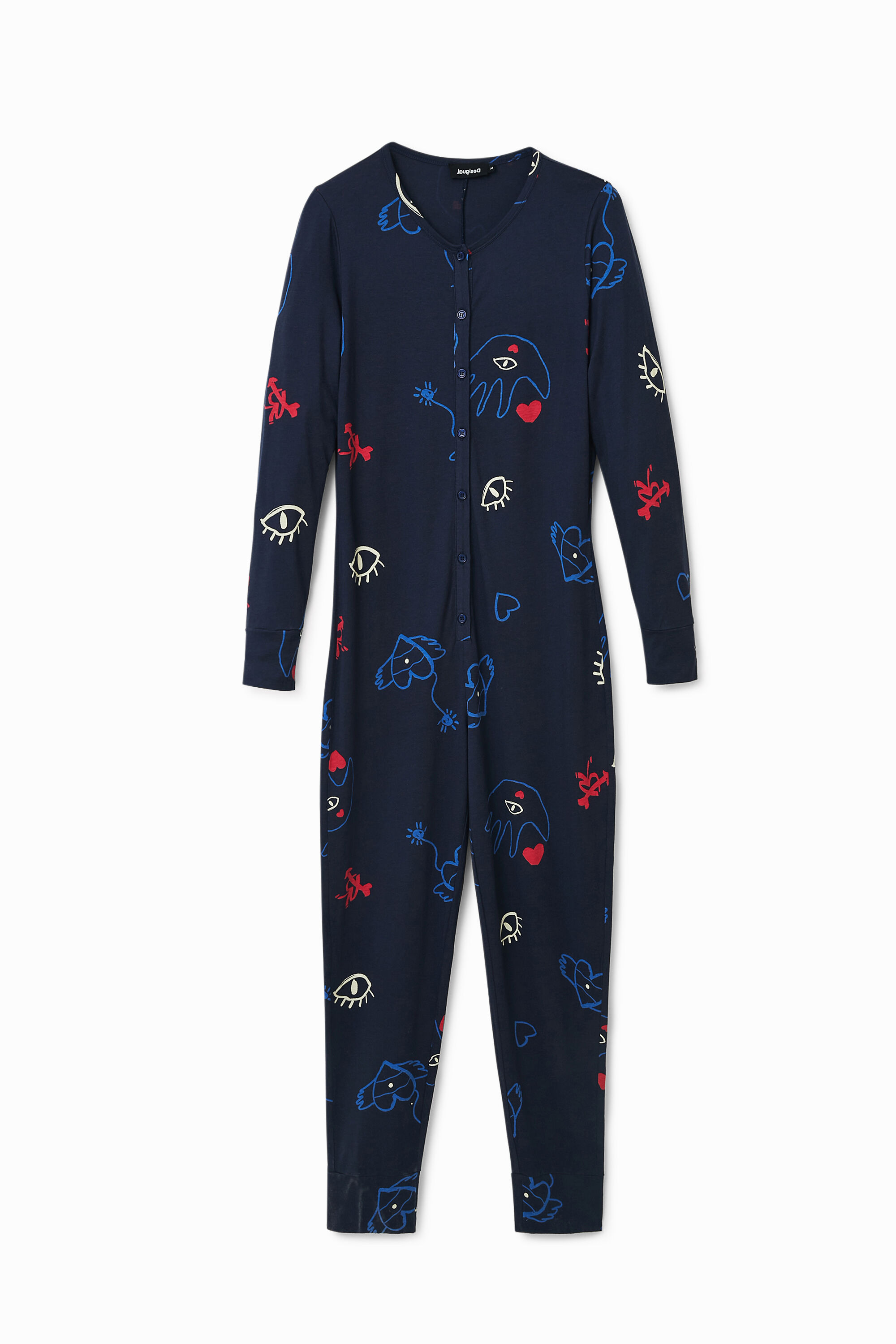 Mono pijama estampado