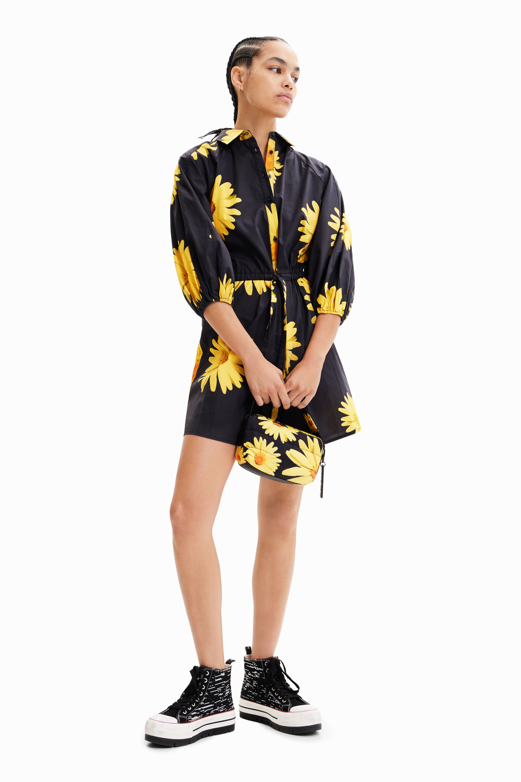 Vestido camisero margaritas M. Christian Lacroix