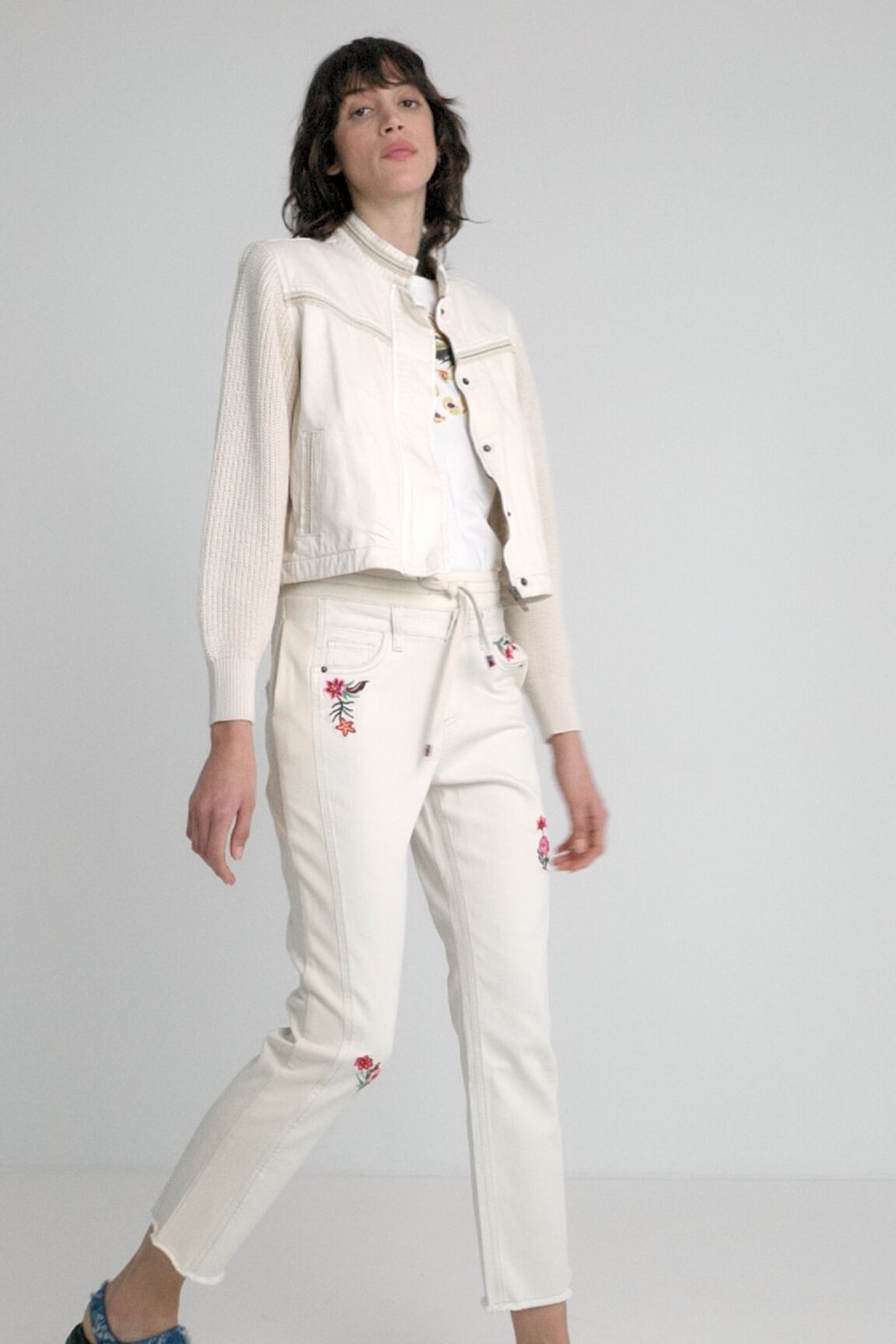 Vaquero jogger floral