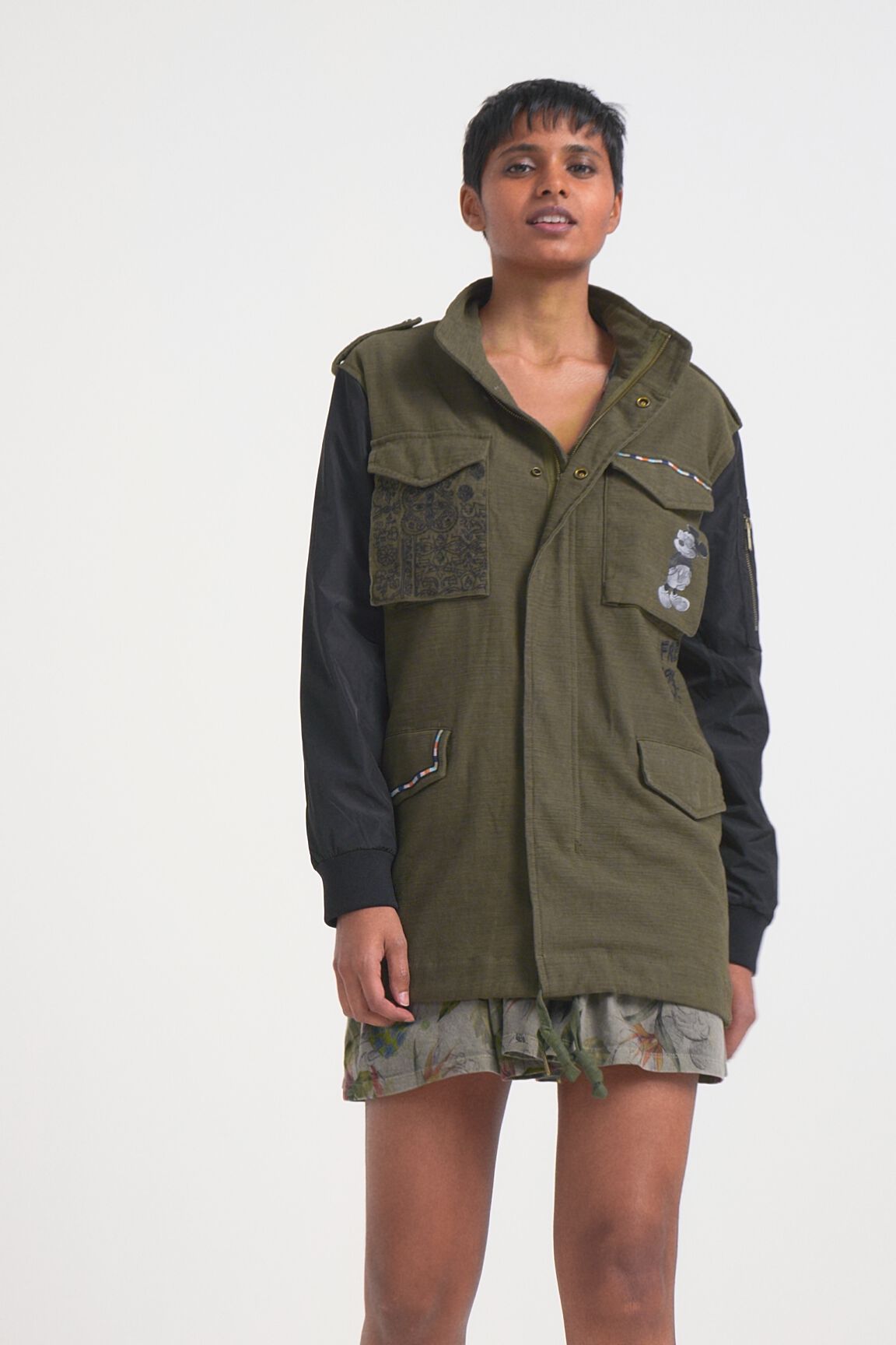 Parka h&iacute;brida Mickey Mouse