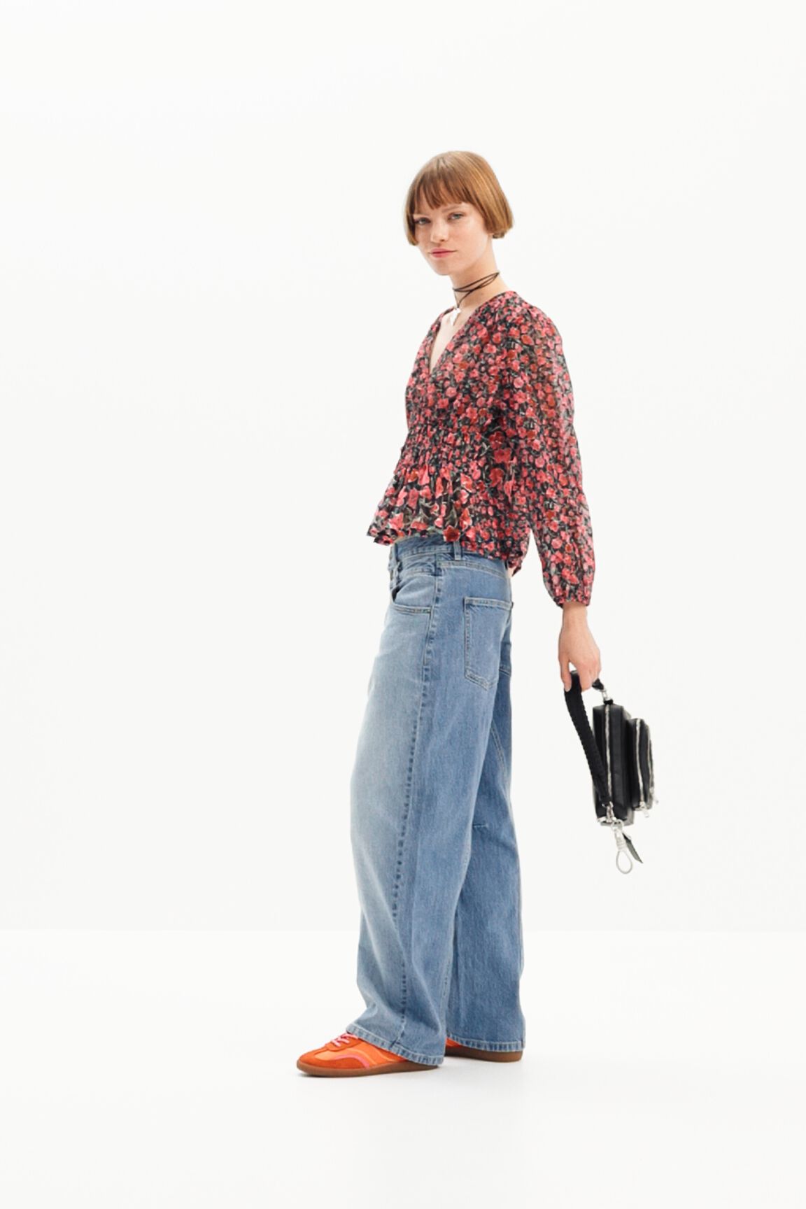 Blusa plumeti flores