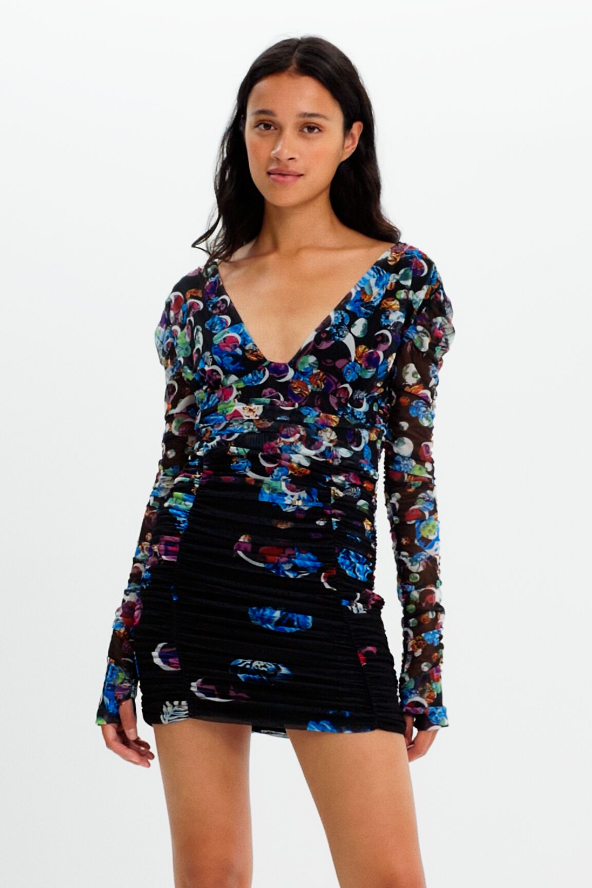 Vestido corto confeti M. Christian Lacroix