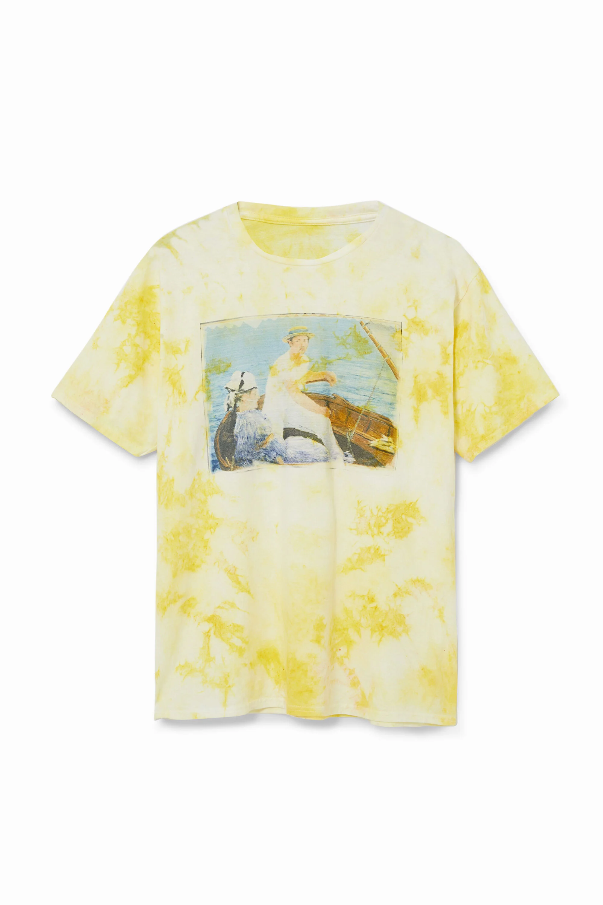 Camiseta tie-dye 100% algod&oacute;n