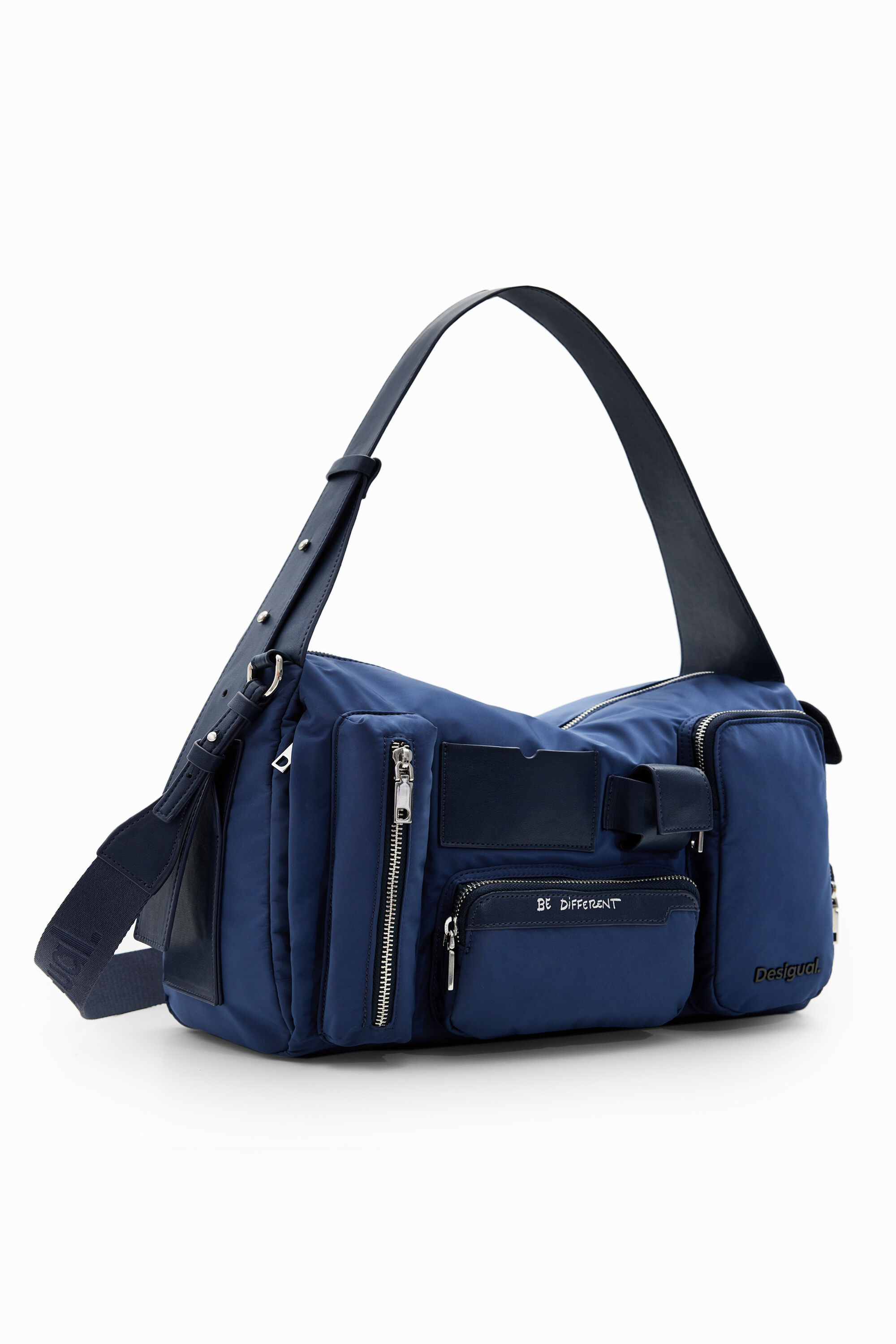 Bolso grande nylon bolsillos