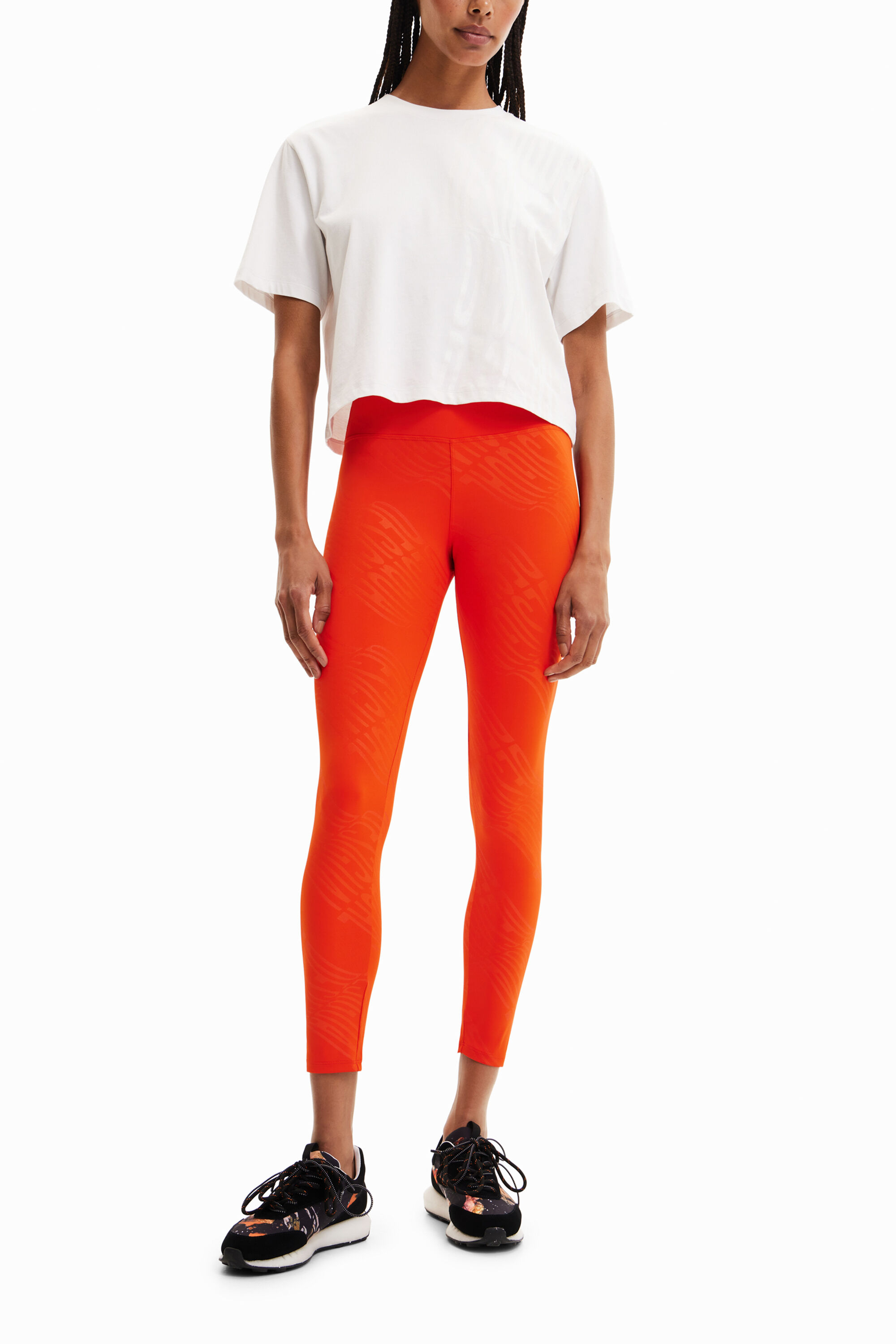 Camiseta sport cropped