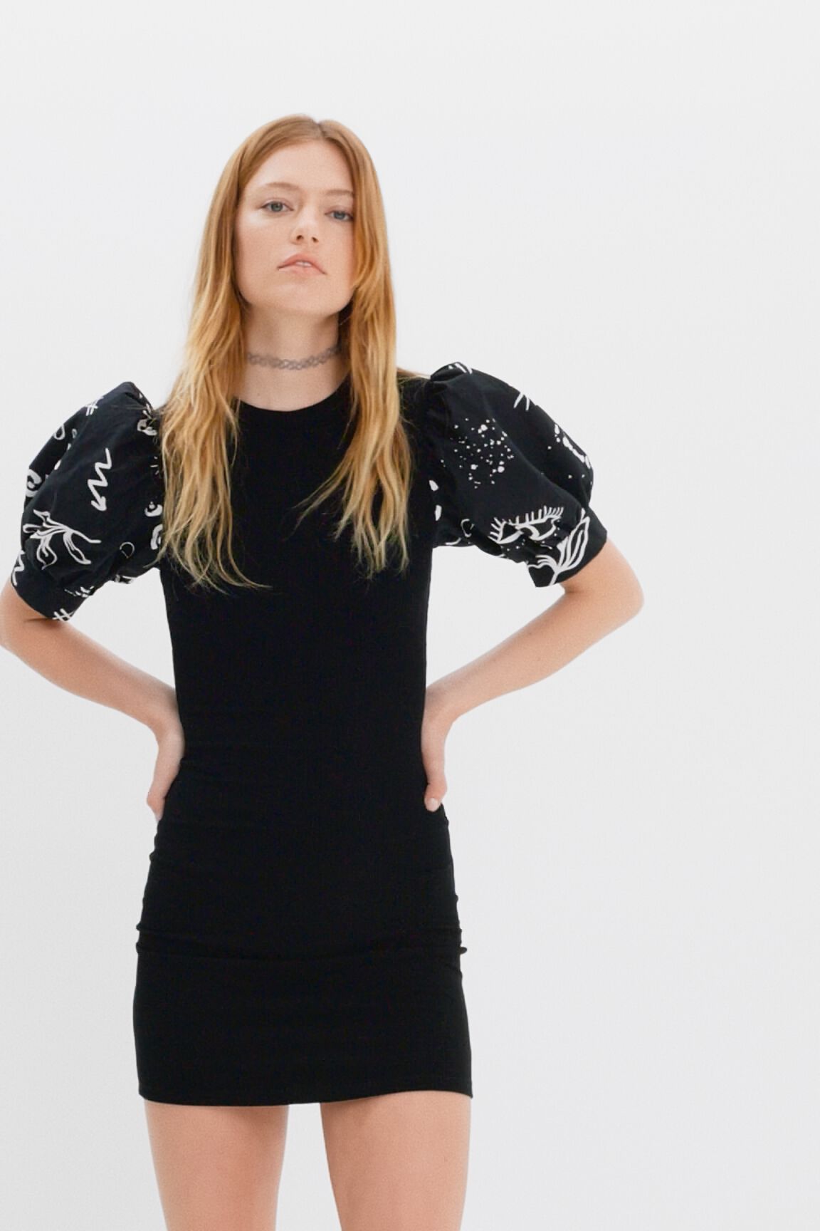 Vestido corto slim