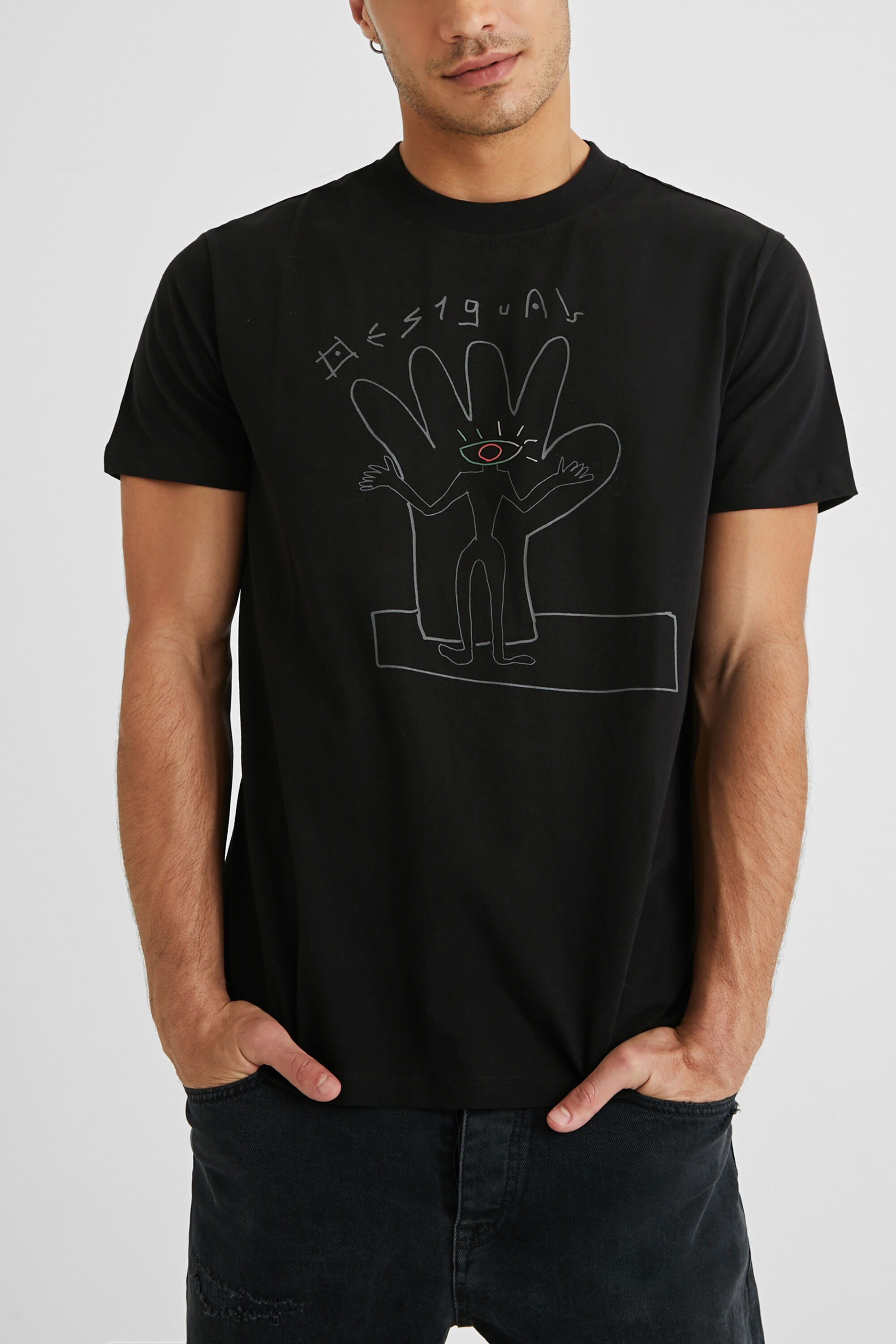 Camiseta mano 100% algod&oacute;n
