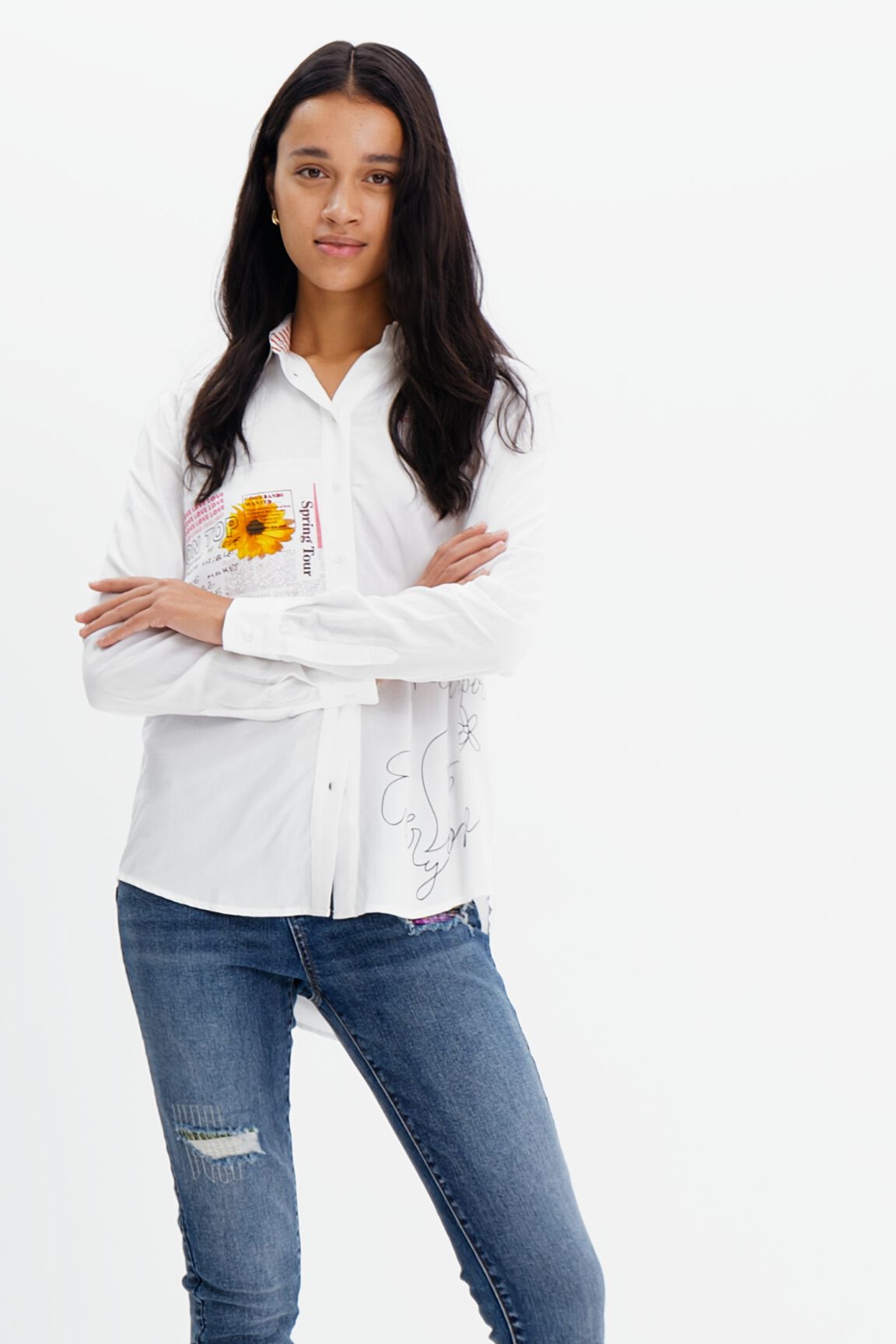 Camisa patch mensajes