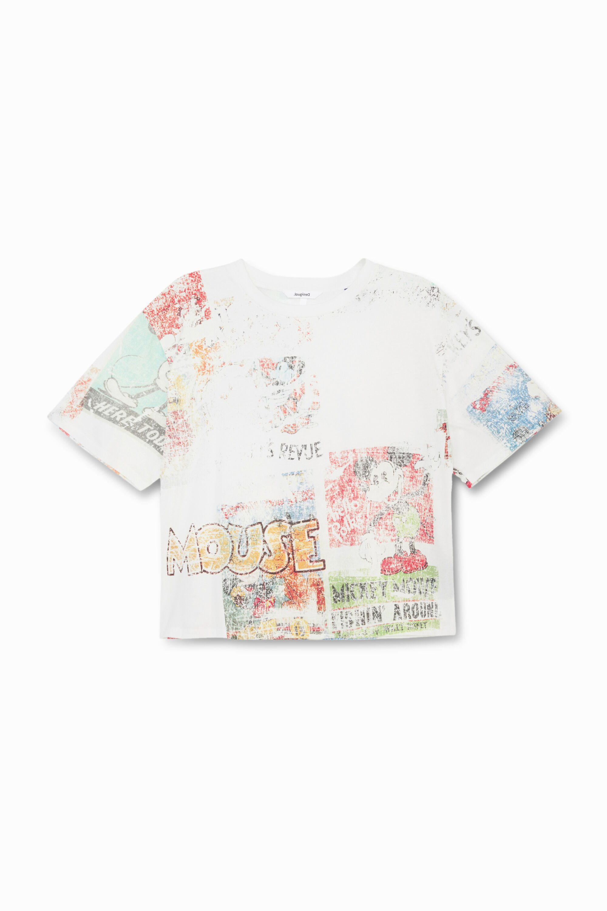 Camiseta 100% algod&oacute;n Mickey Mouse