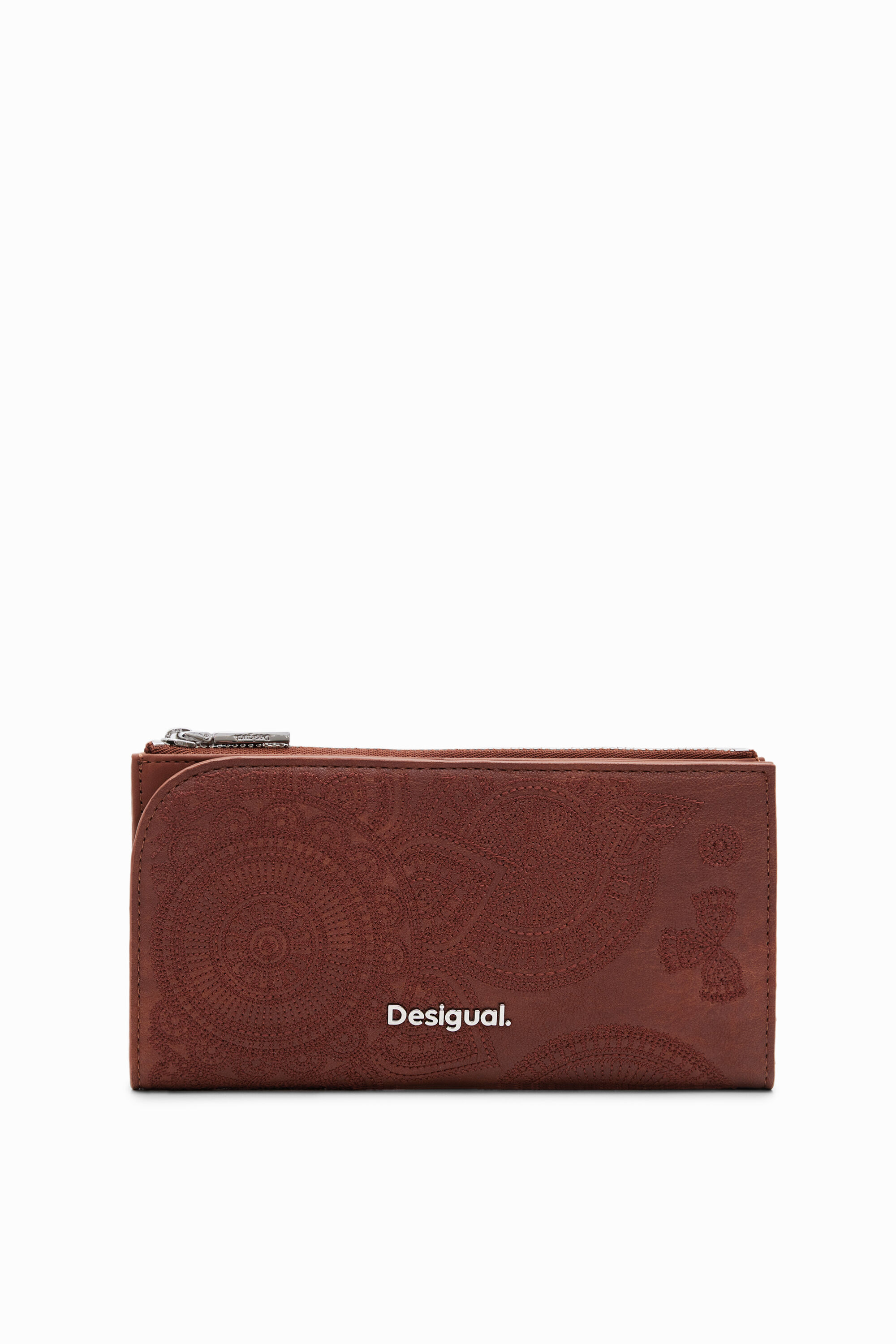 Cartera L bordada