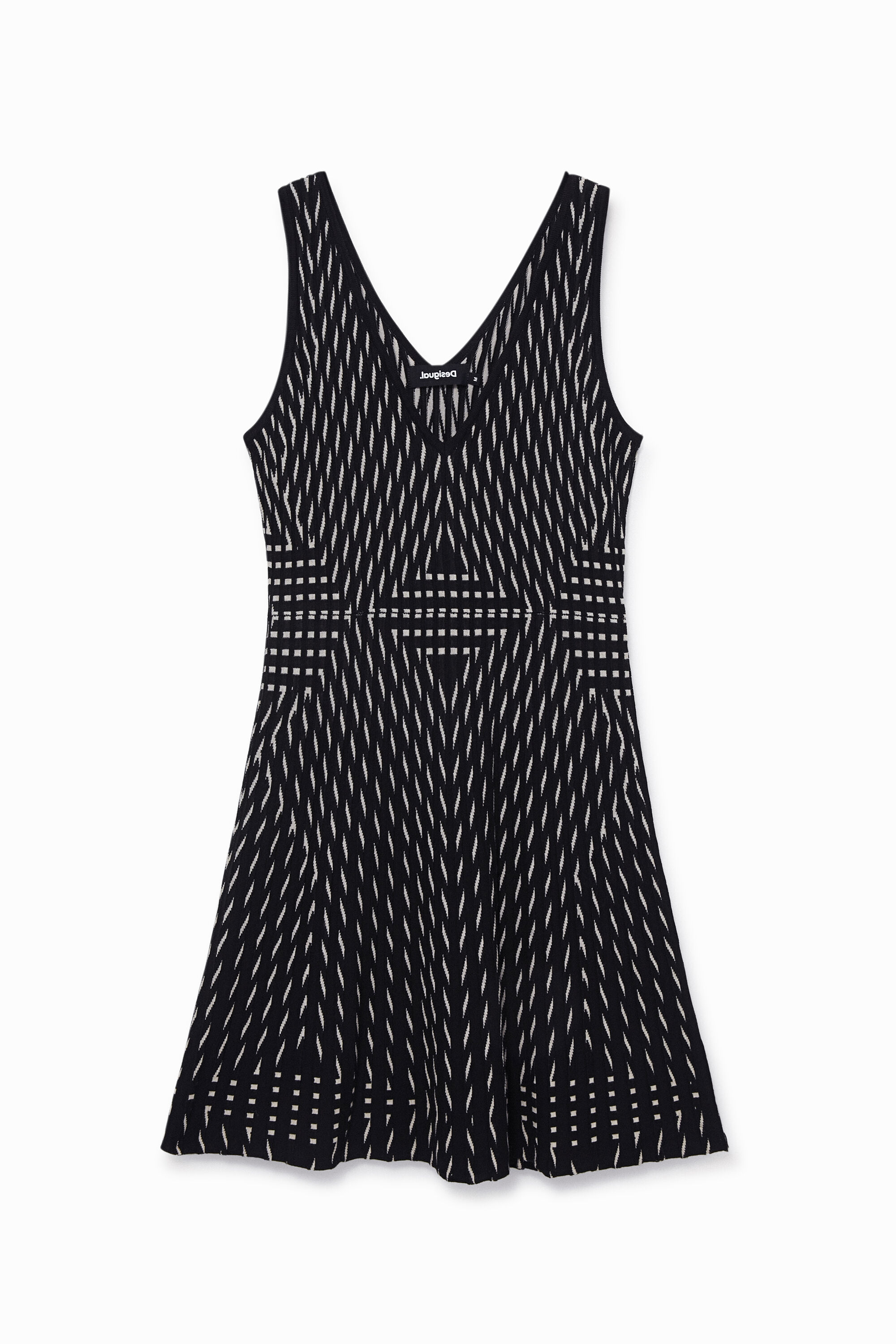 Vestido punto skater