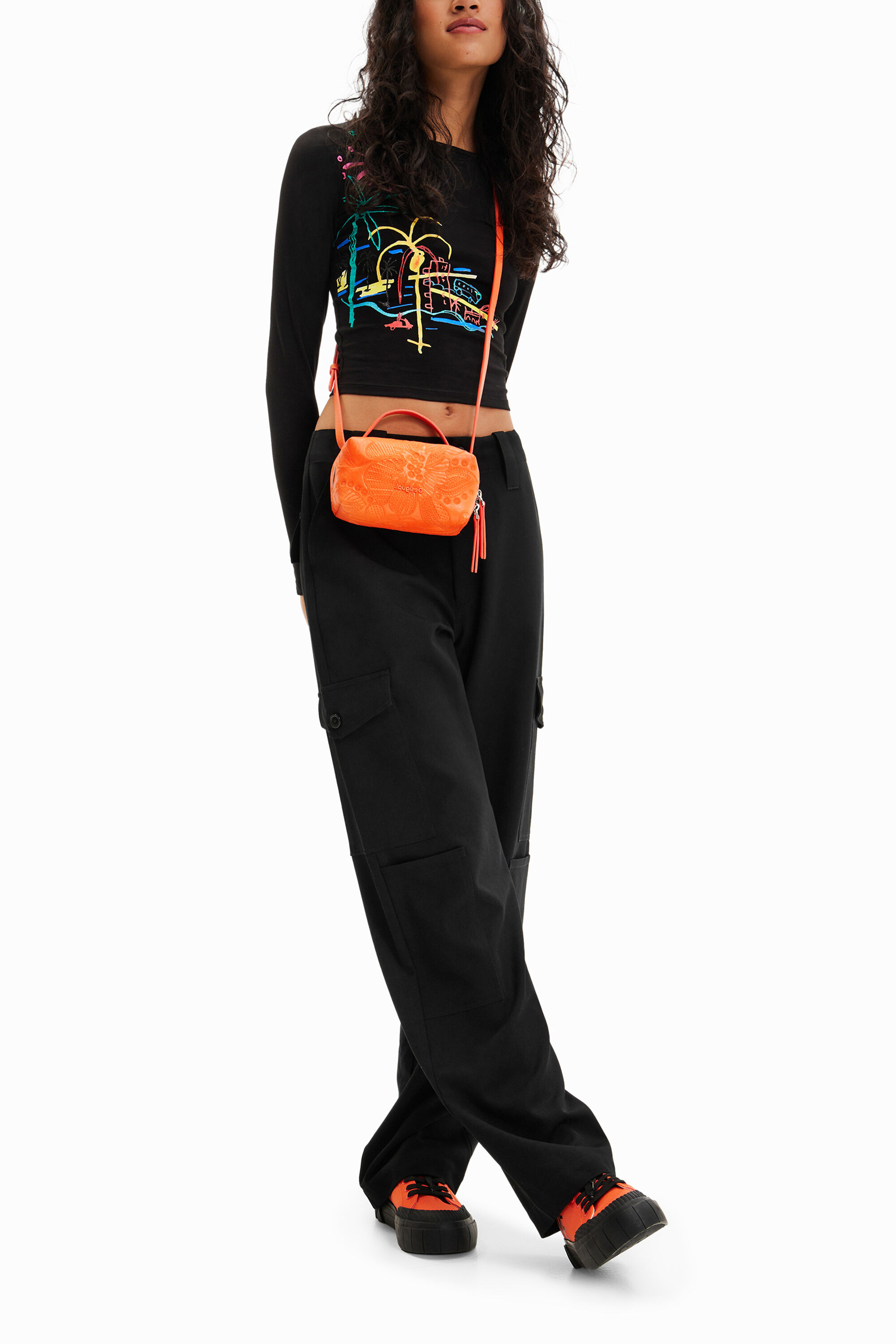 Camiseta slim corta arty