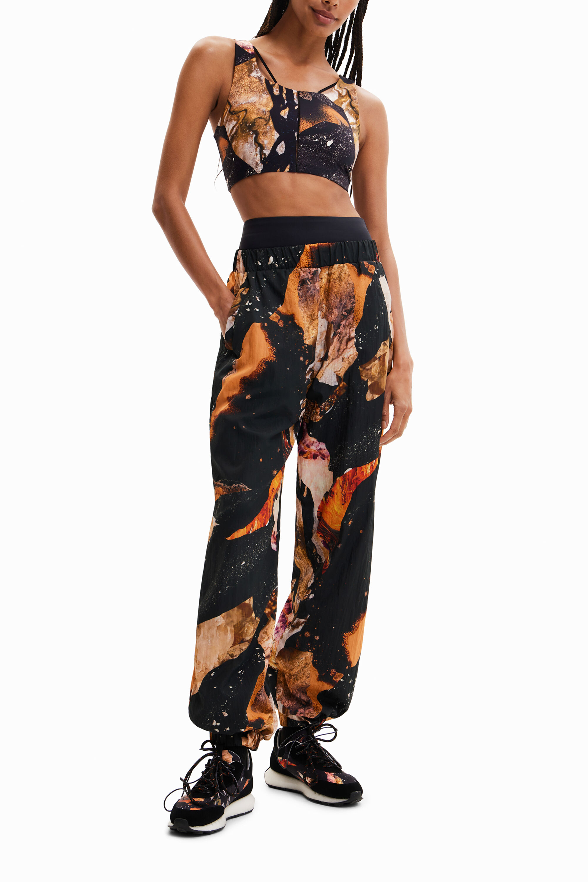 Top sport estampado digital
