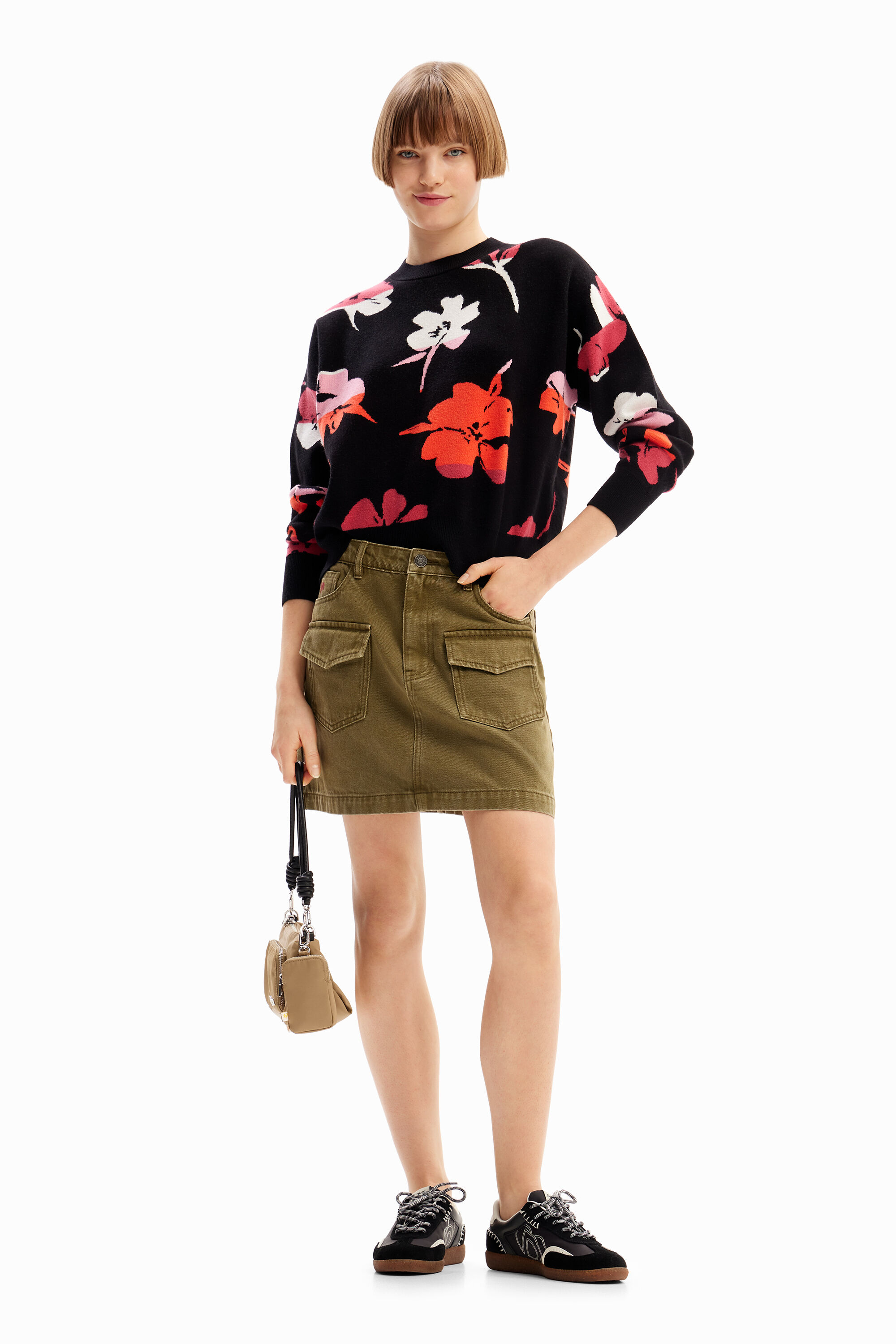 Jersey oversize flores