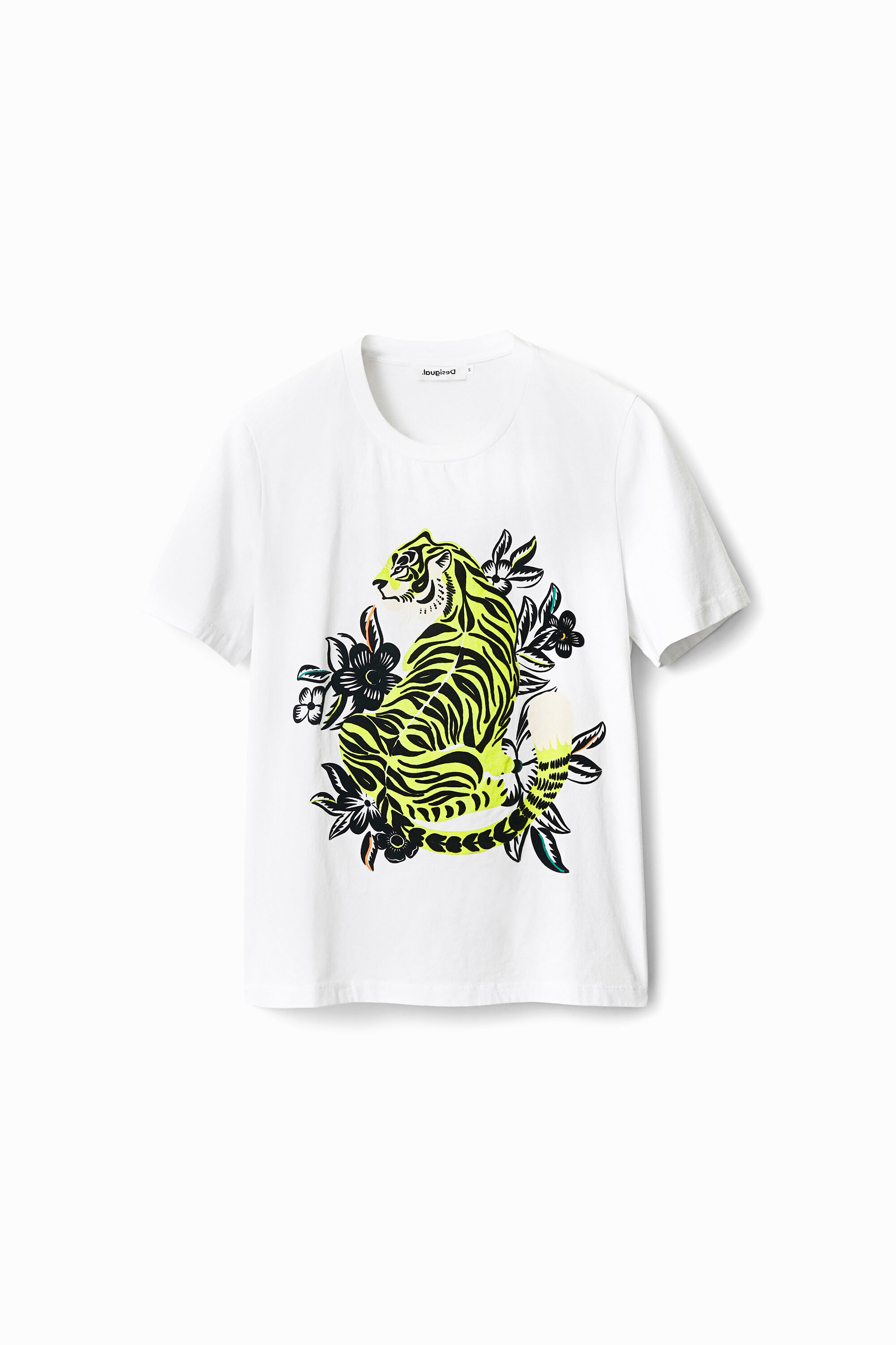 Camiseta manga corta tigre