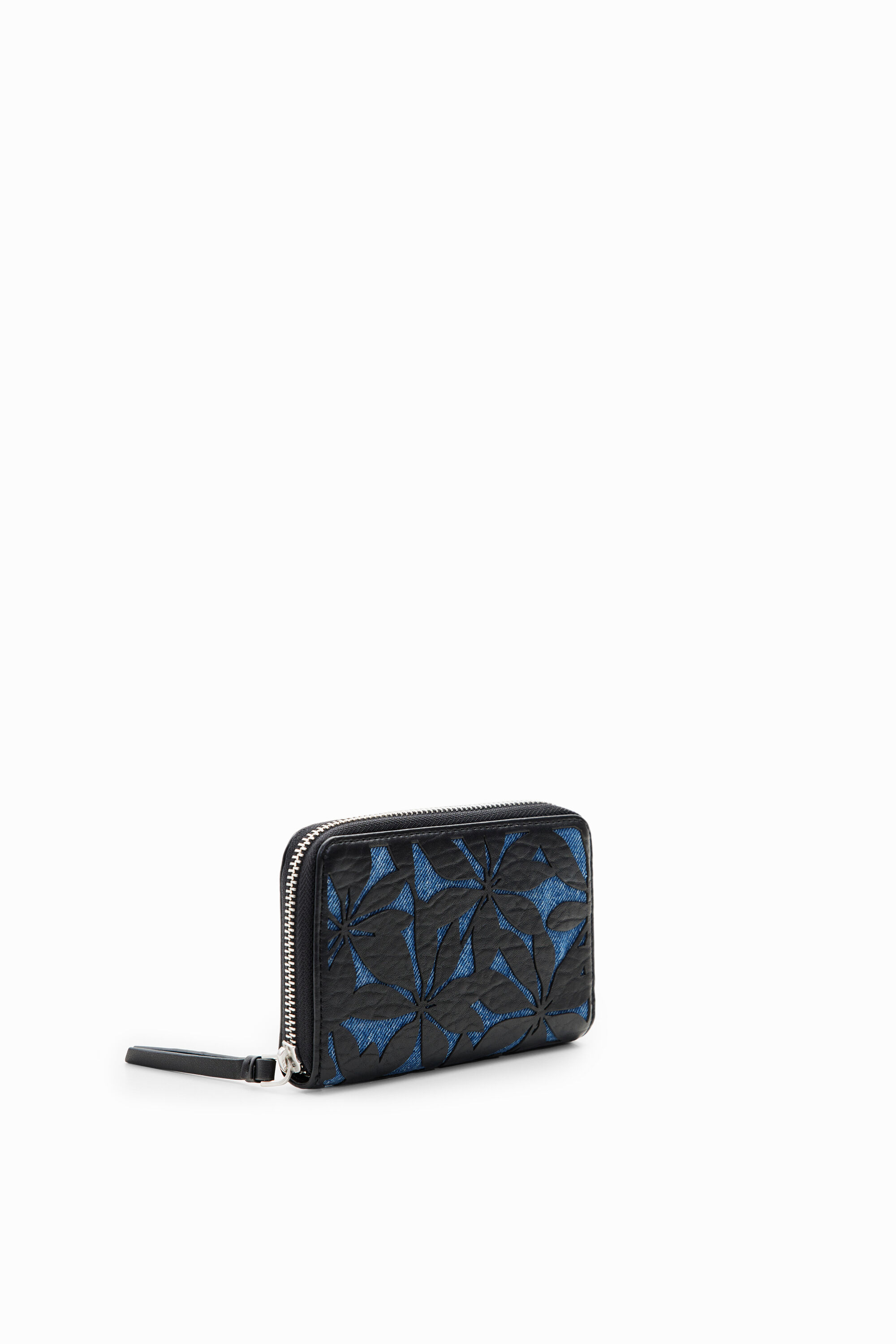 Cartera peque&ntilde;a flores troqueladas