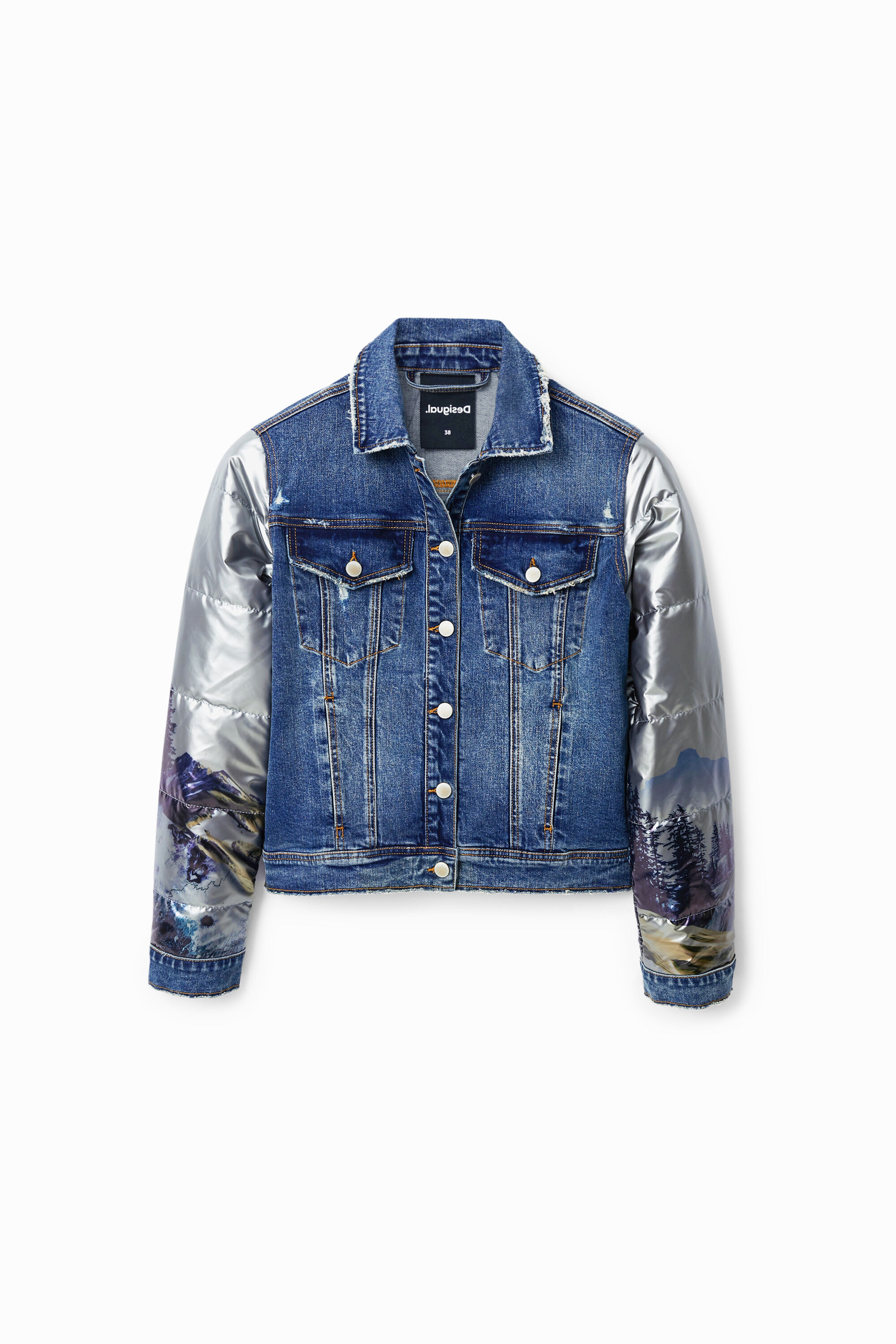 Chaqueta vaquera h&iacute;brida