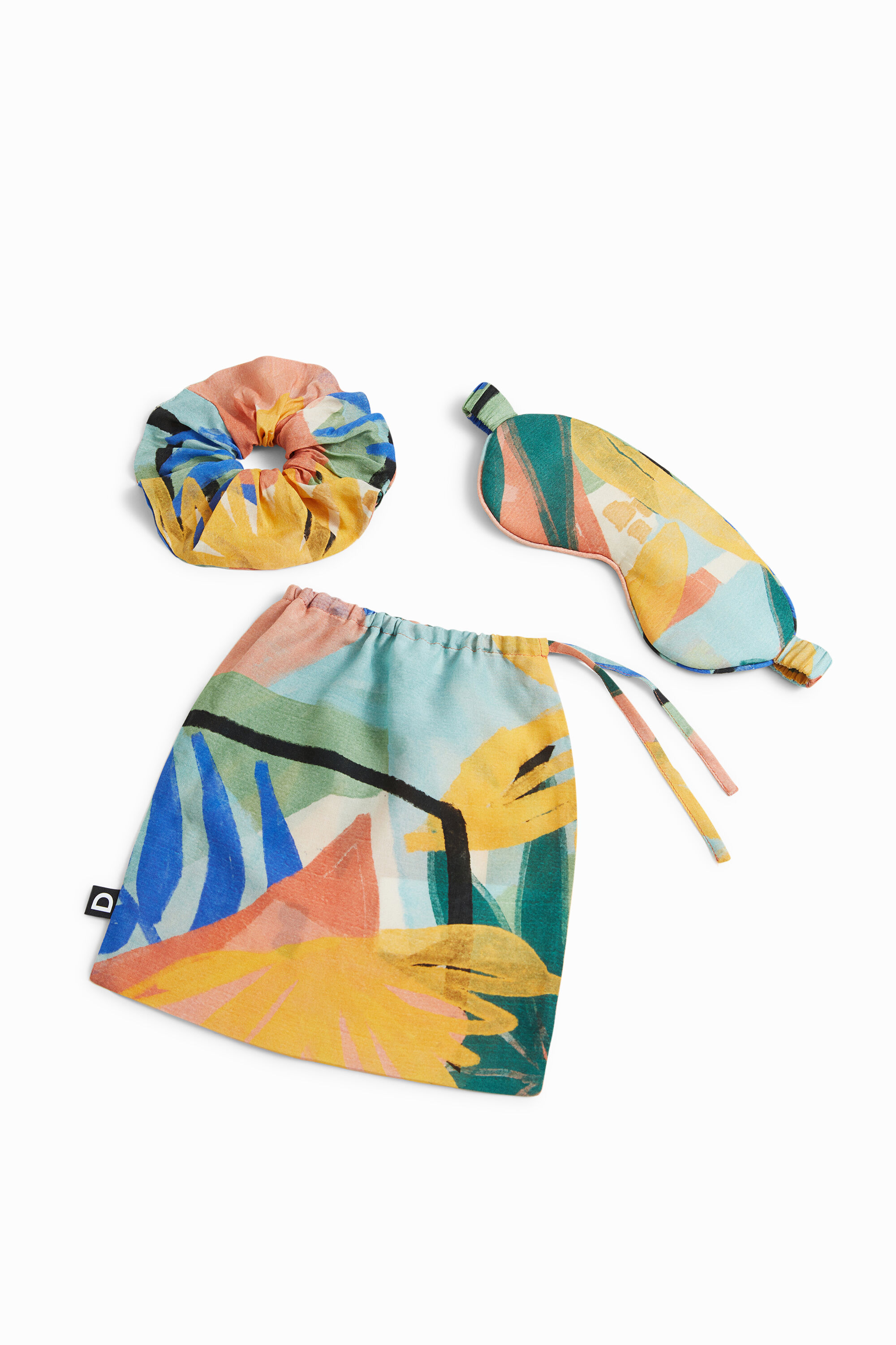 Pack coletero-antifaz estampado
