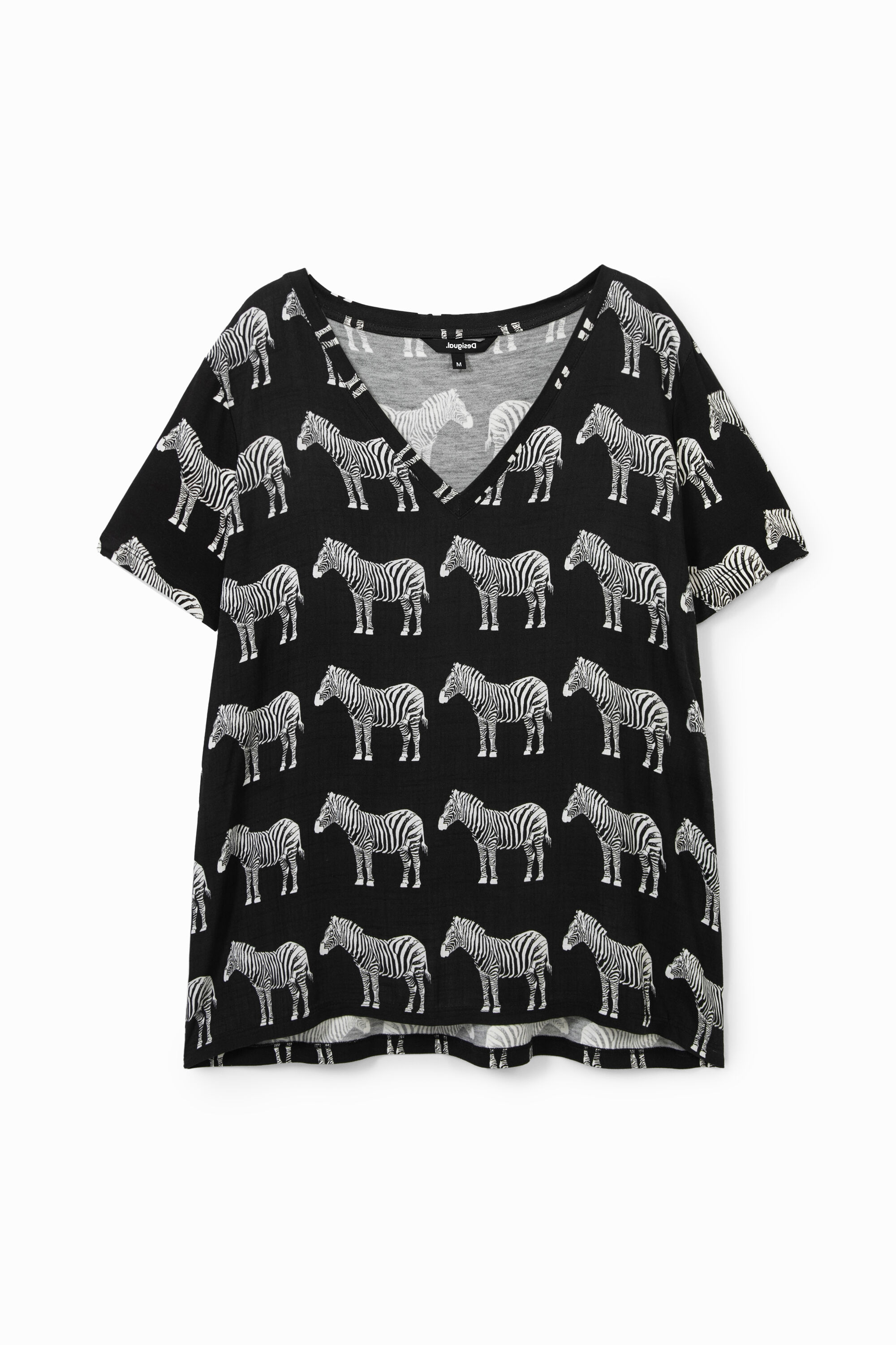 Camiseta manga corta zebras