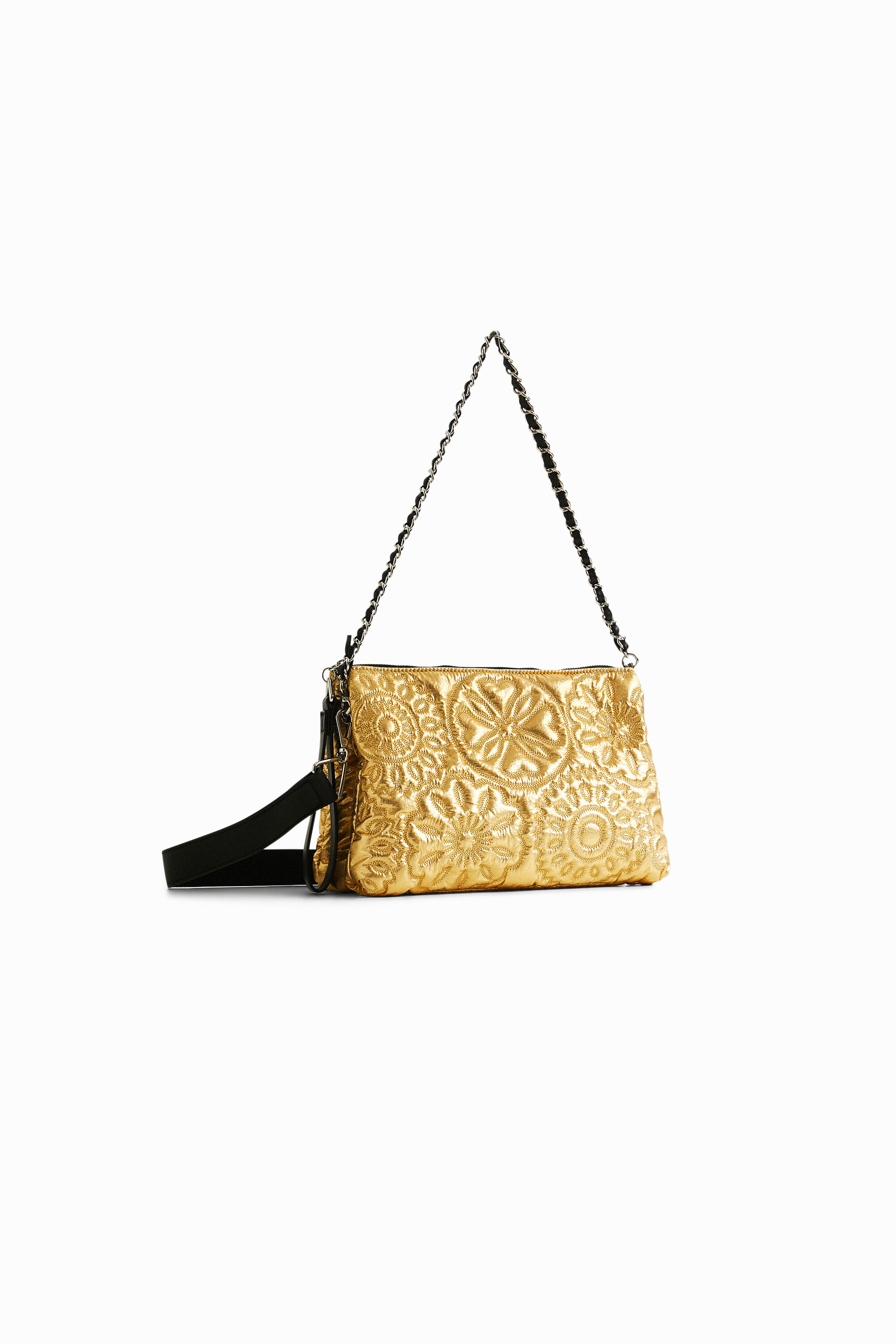 Bolso bandolera acolchado doble asa