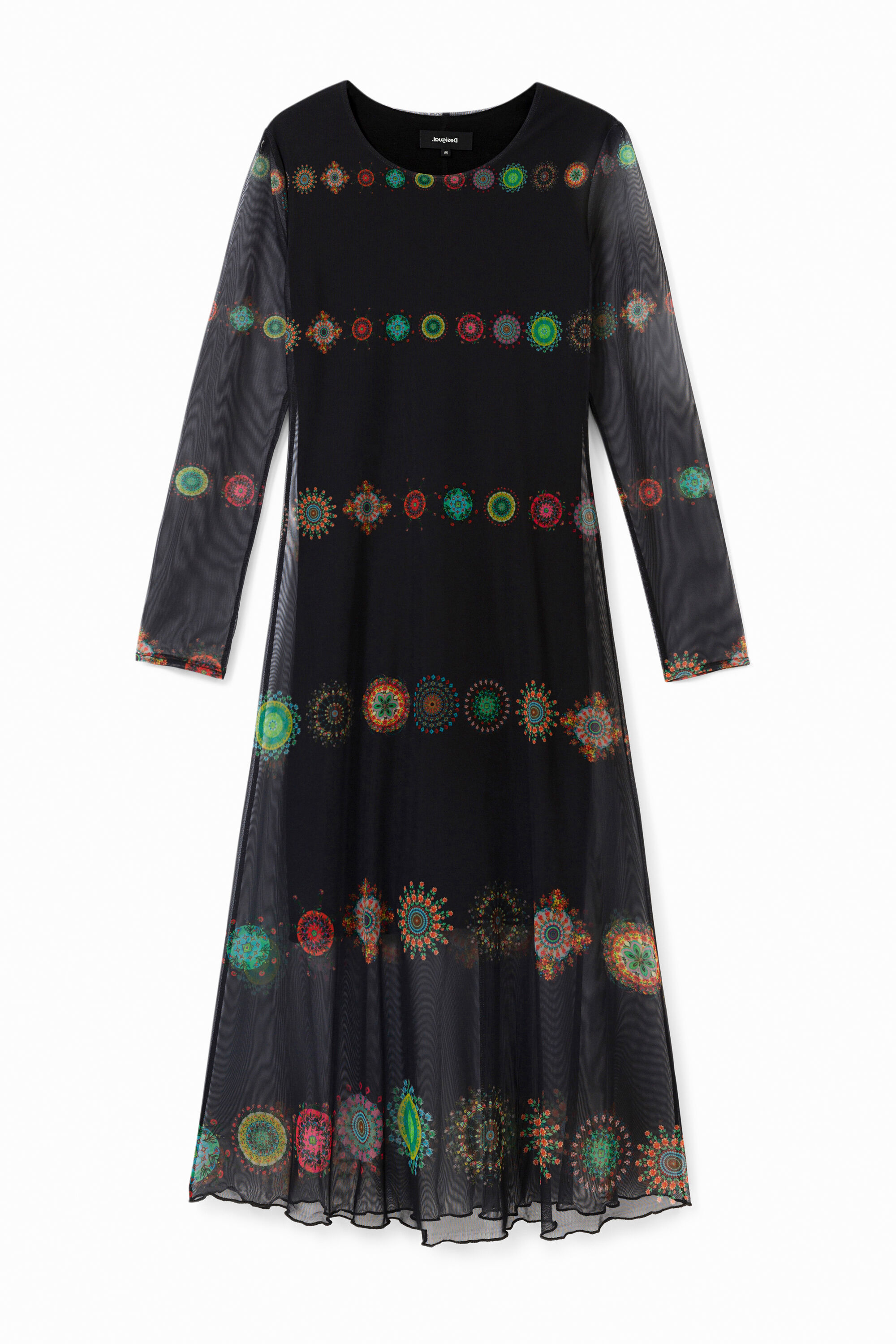 Vestido doble capa tul
