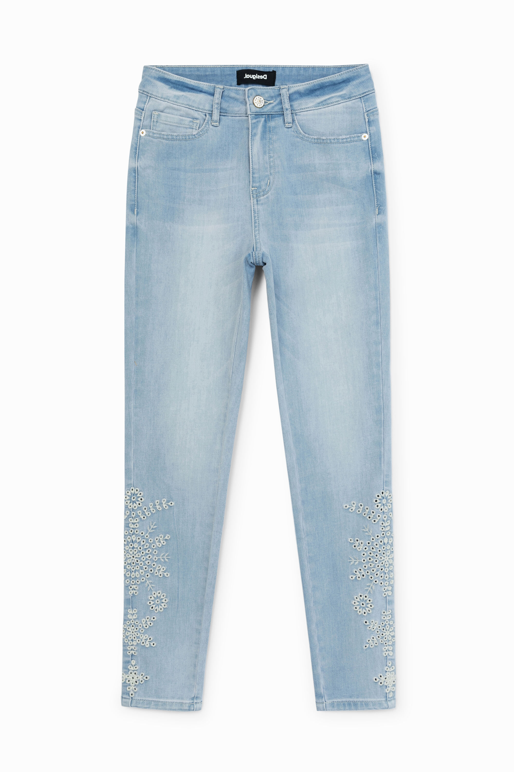 Pantal&oacute;n vaquero skinny tobillero