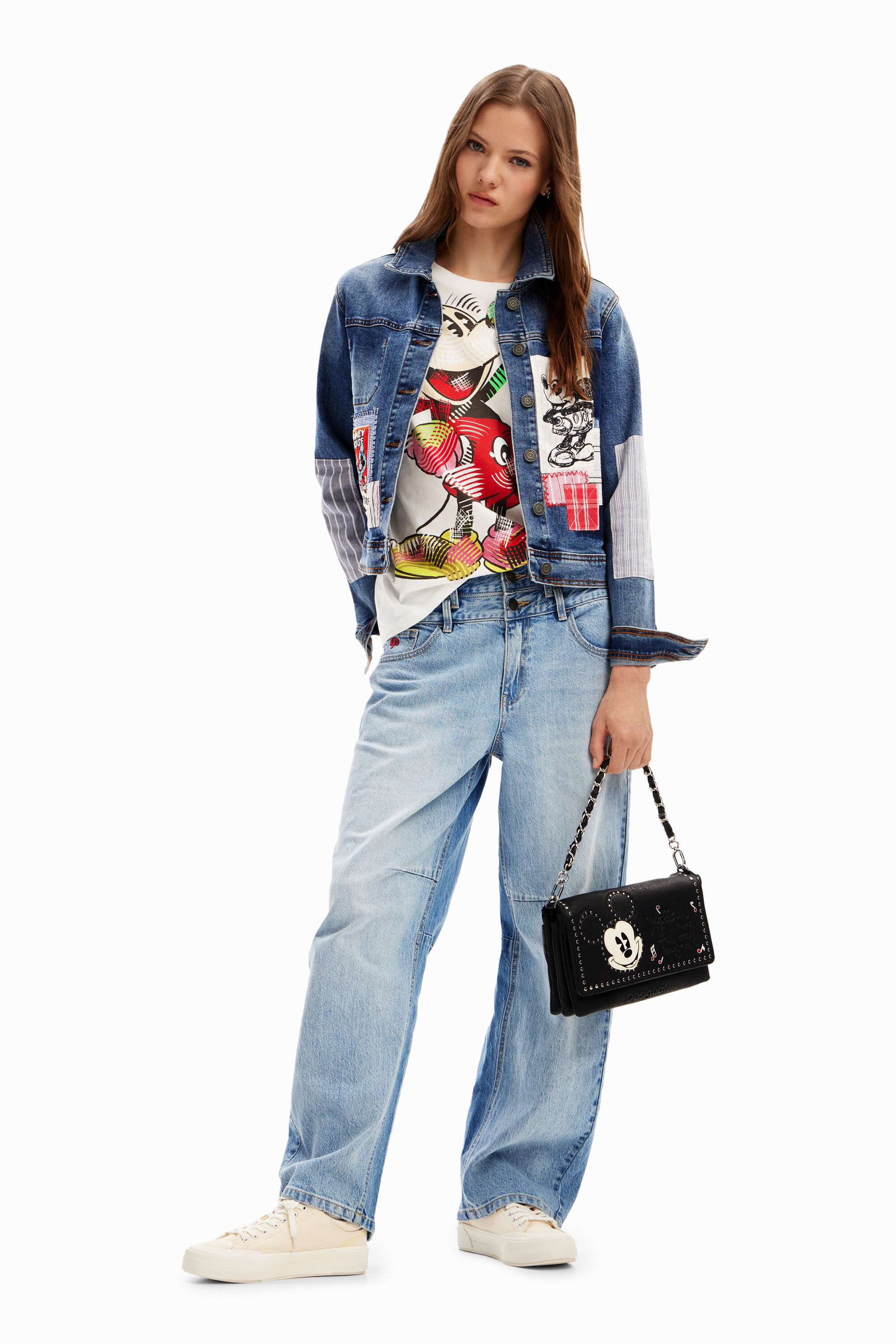 Bandolera M tachuelas Mickey Mouse