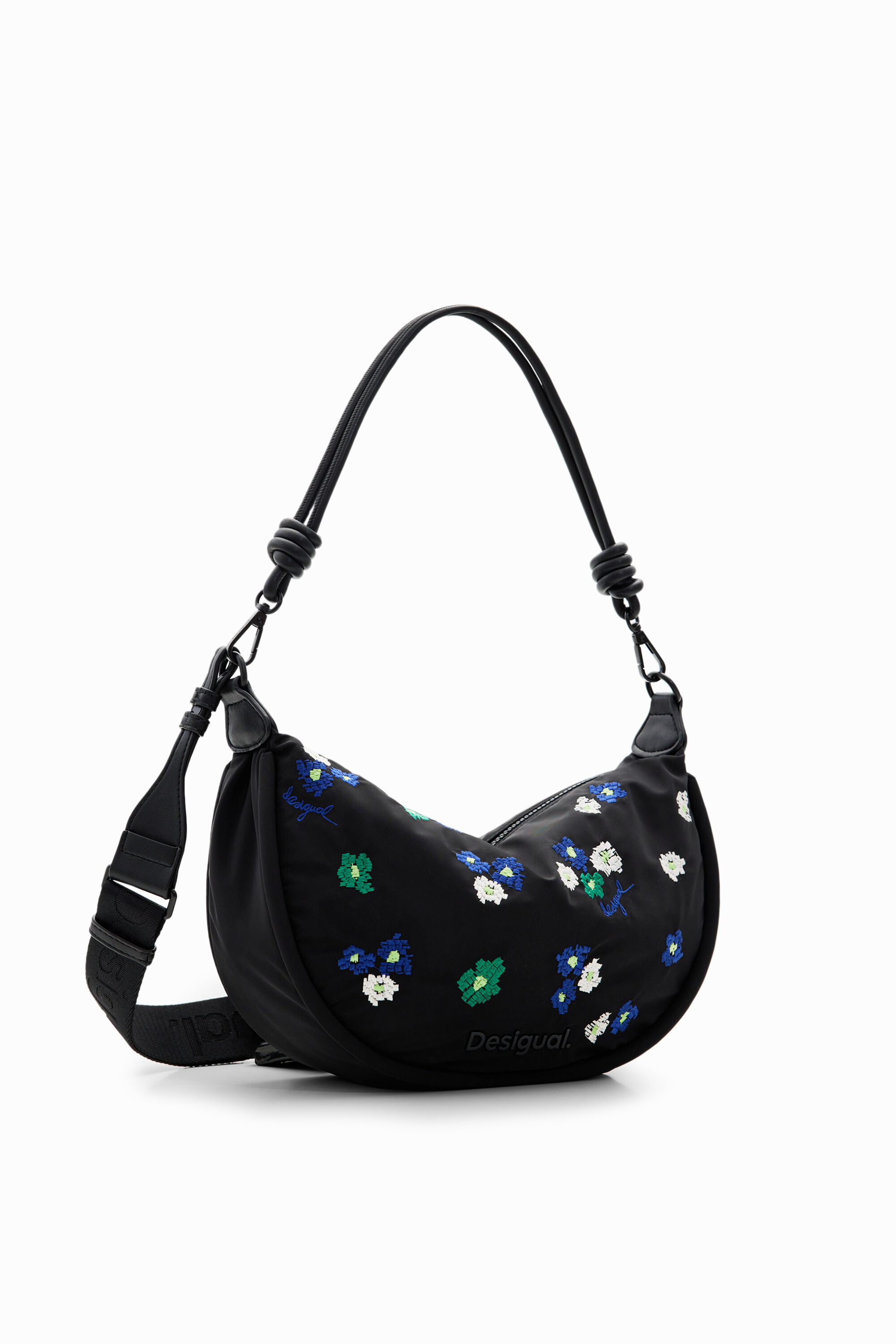 Bolso mediano flores