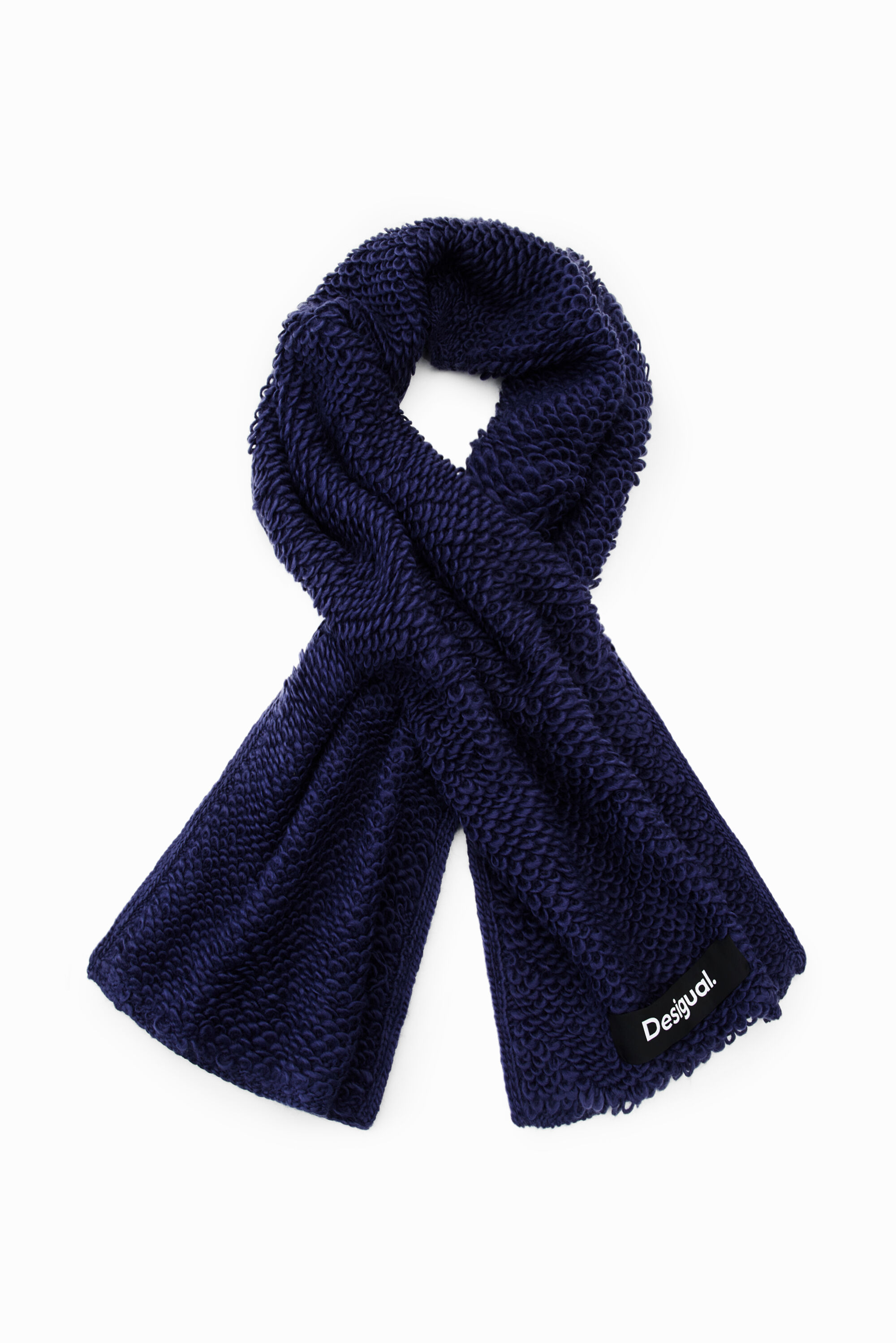 Bufanda larga boucle