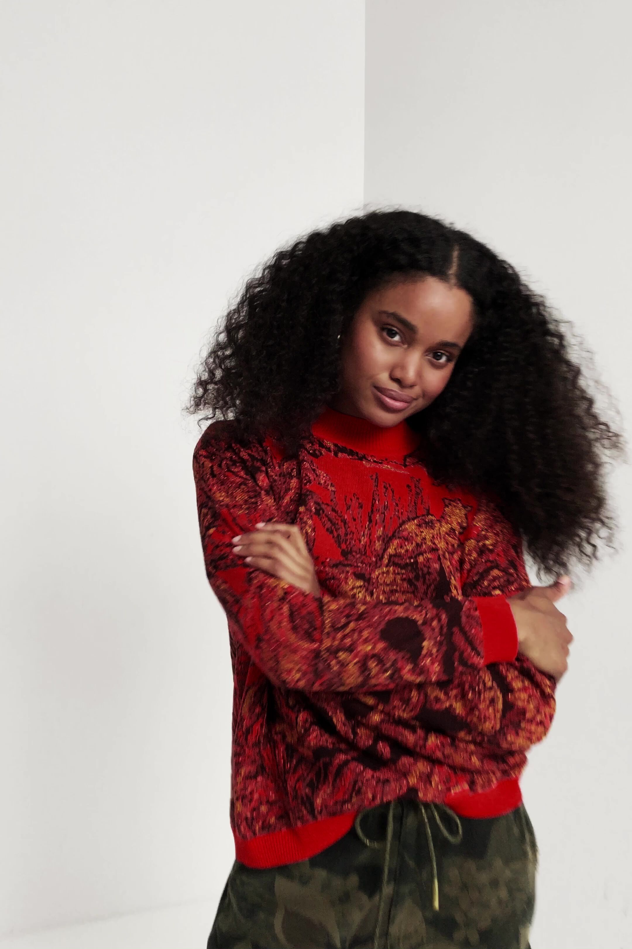 Jersey de tricot oversize